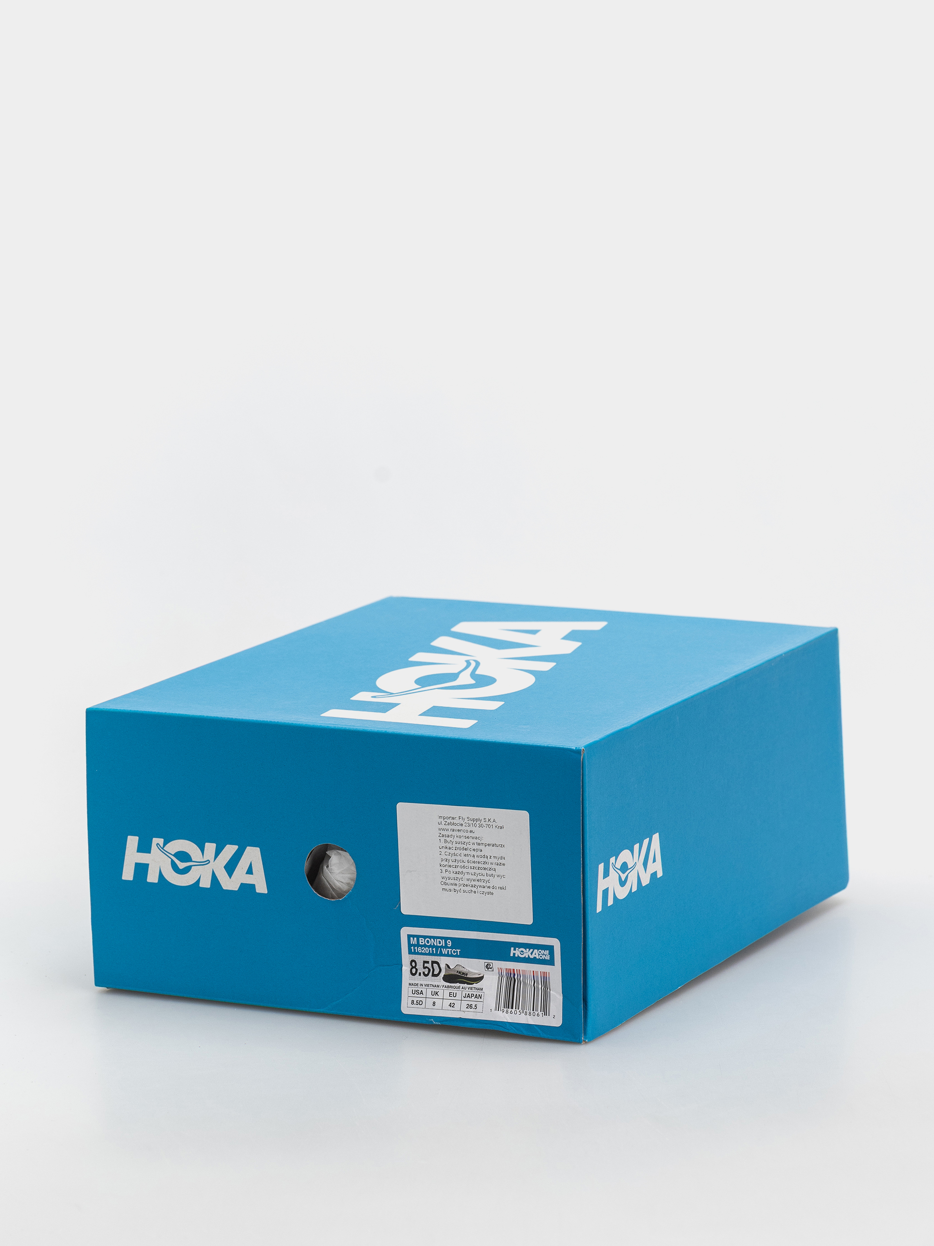 Взуття Hoka Bondi 9 (white/citrus)