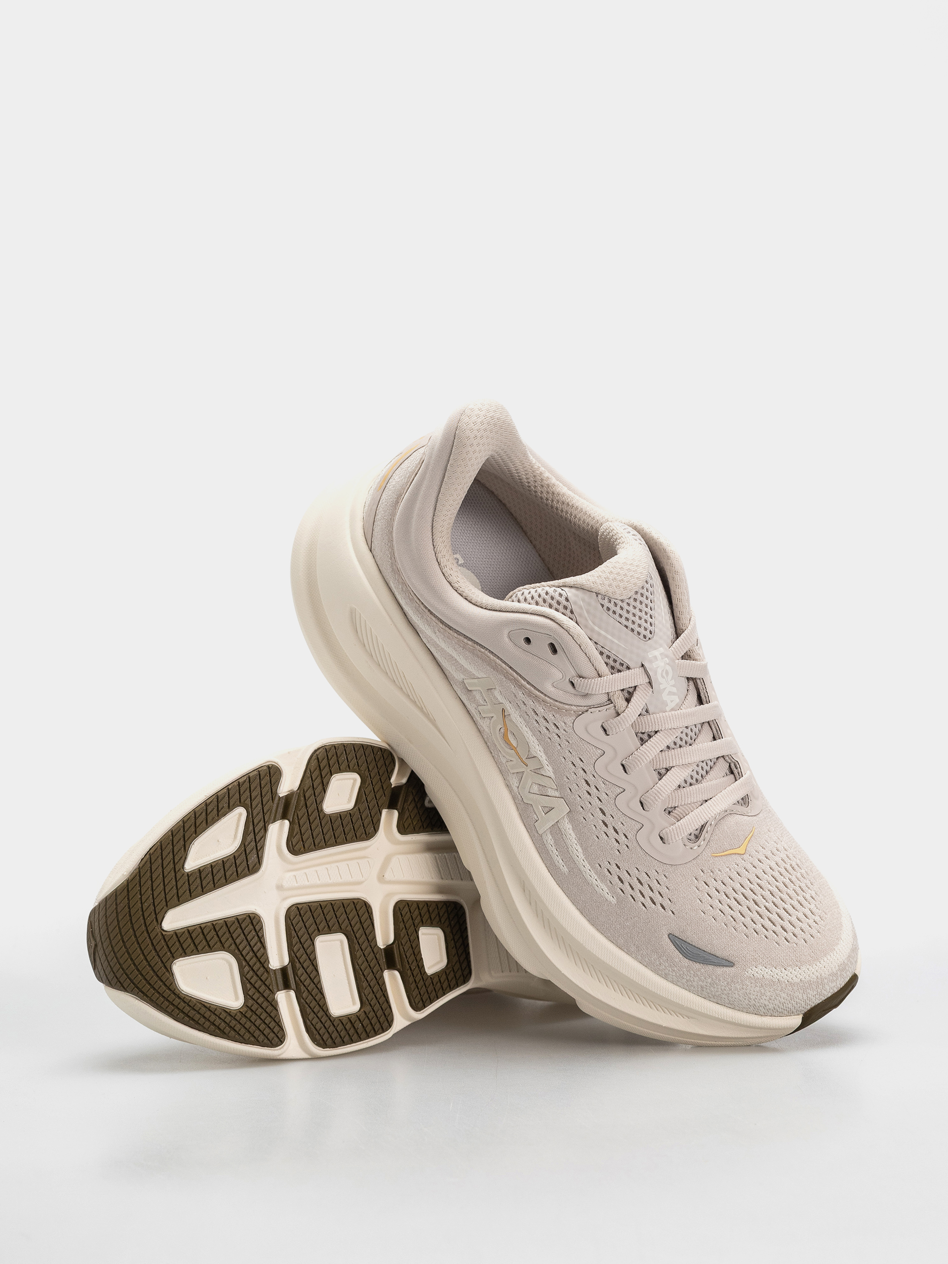 Взуття Hoka Bondi 9 Wmn (river rock grey/alabaster)