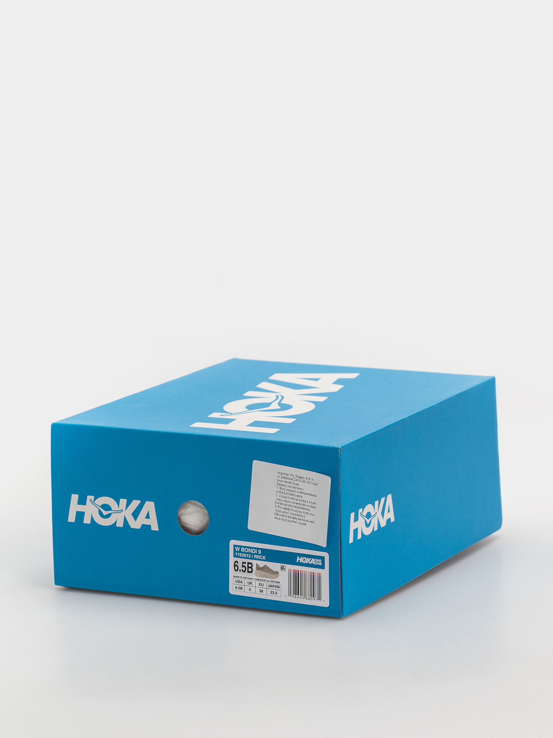 Взуття Hoka Bondi 9 Wmn (river rock grey/alabaster)