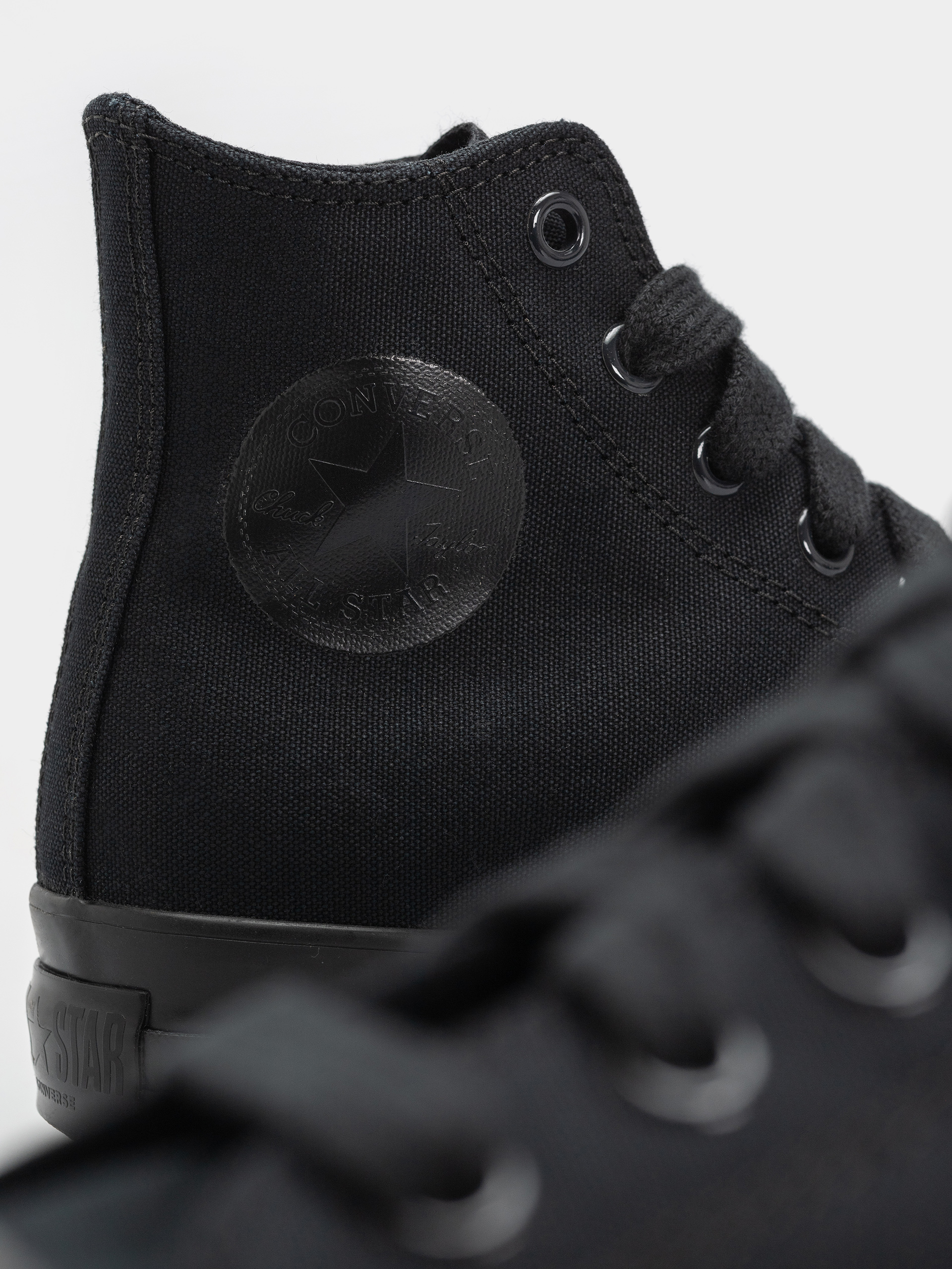 Кеди Converse Chuck Taylor Throwback Hi (black/black/black)