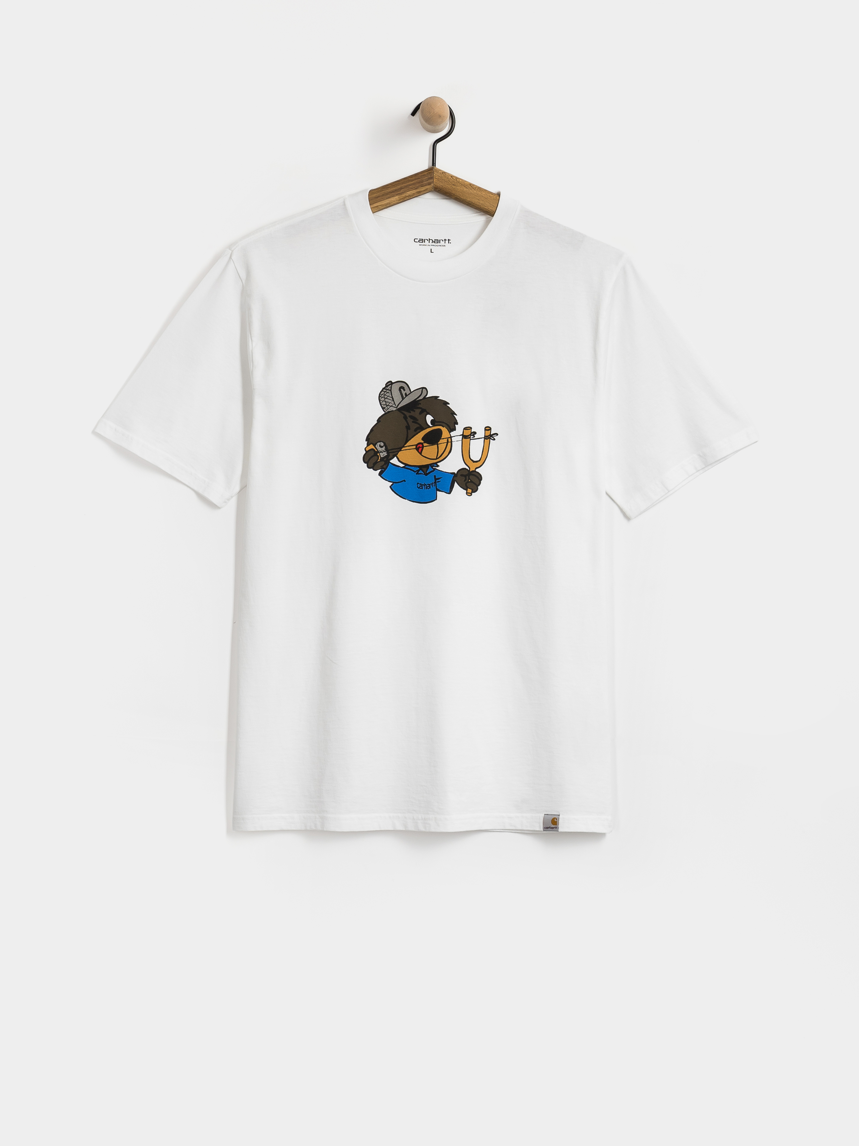u0424u0443u0442u0431u043eu043bu043au0430 Carhartt WIP Slingshot (white/heavy enzyme wash)