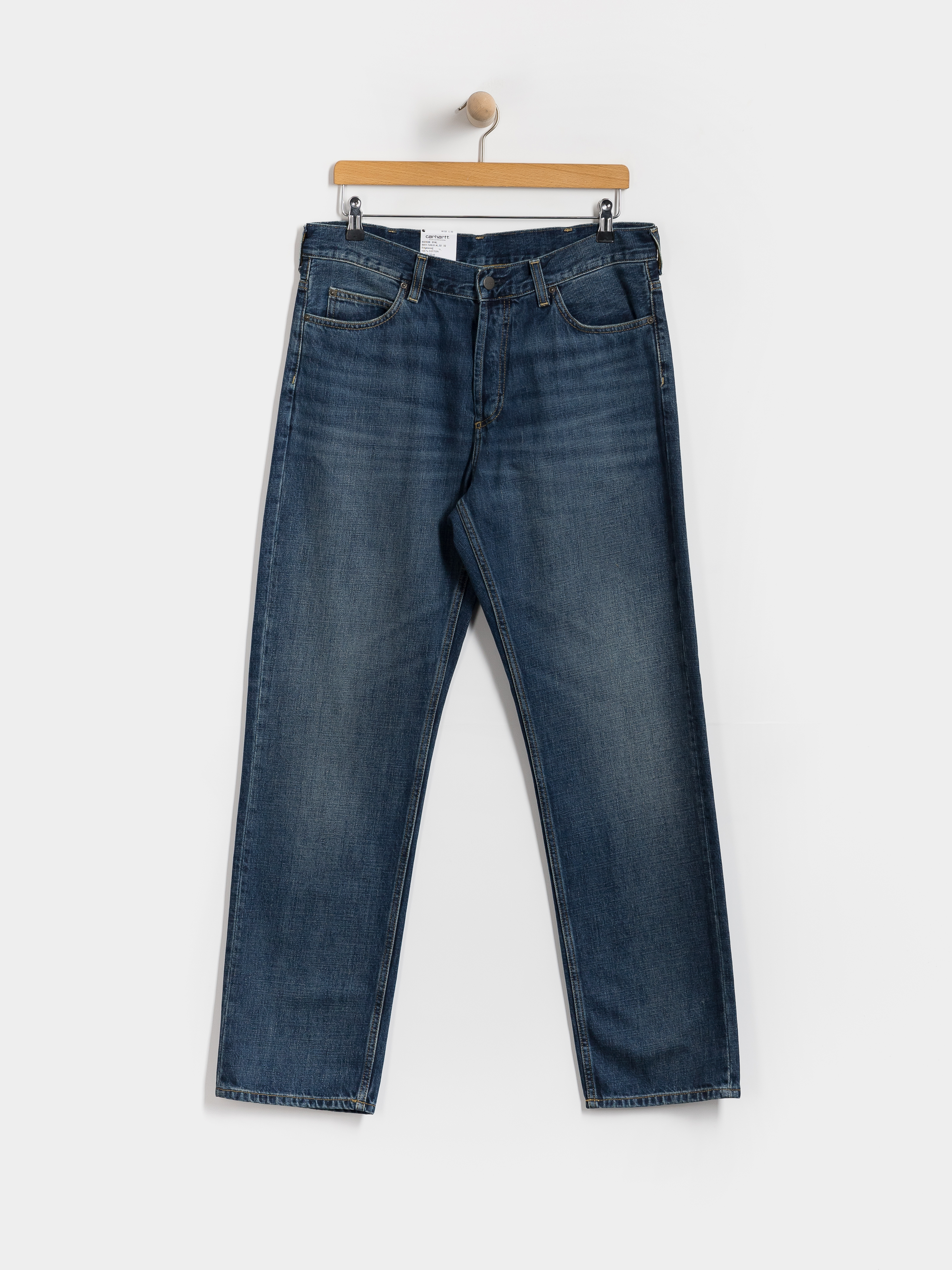 Штани Carhartt WIP Marlow (blue/dark used wash)