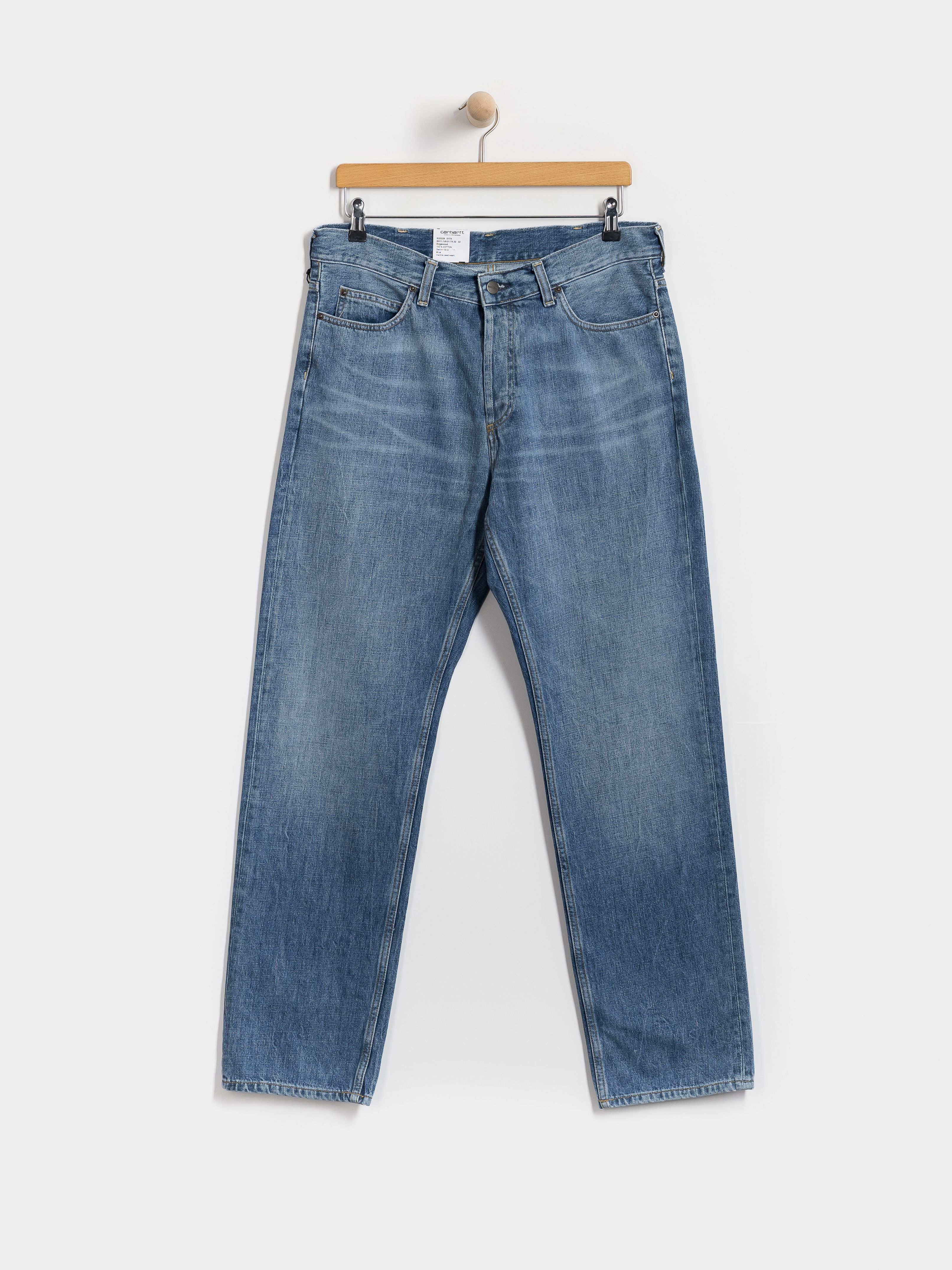 u0428u0442u0430u043du0438 Carhartt WIP Marlow (blue/marble used wash)