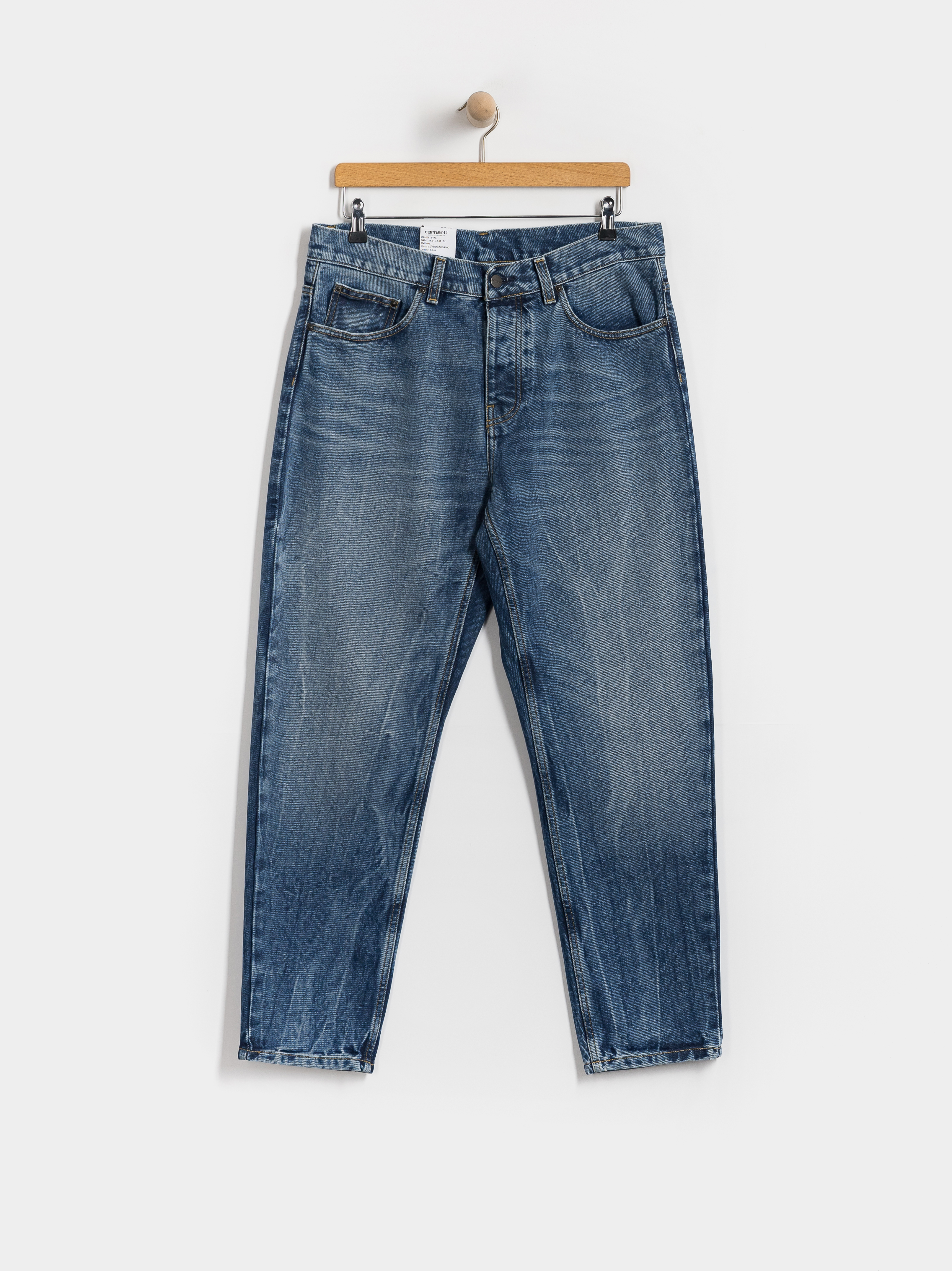 Штани Carhartt WIP Newel (blue/marble used wash)