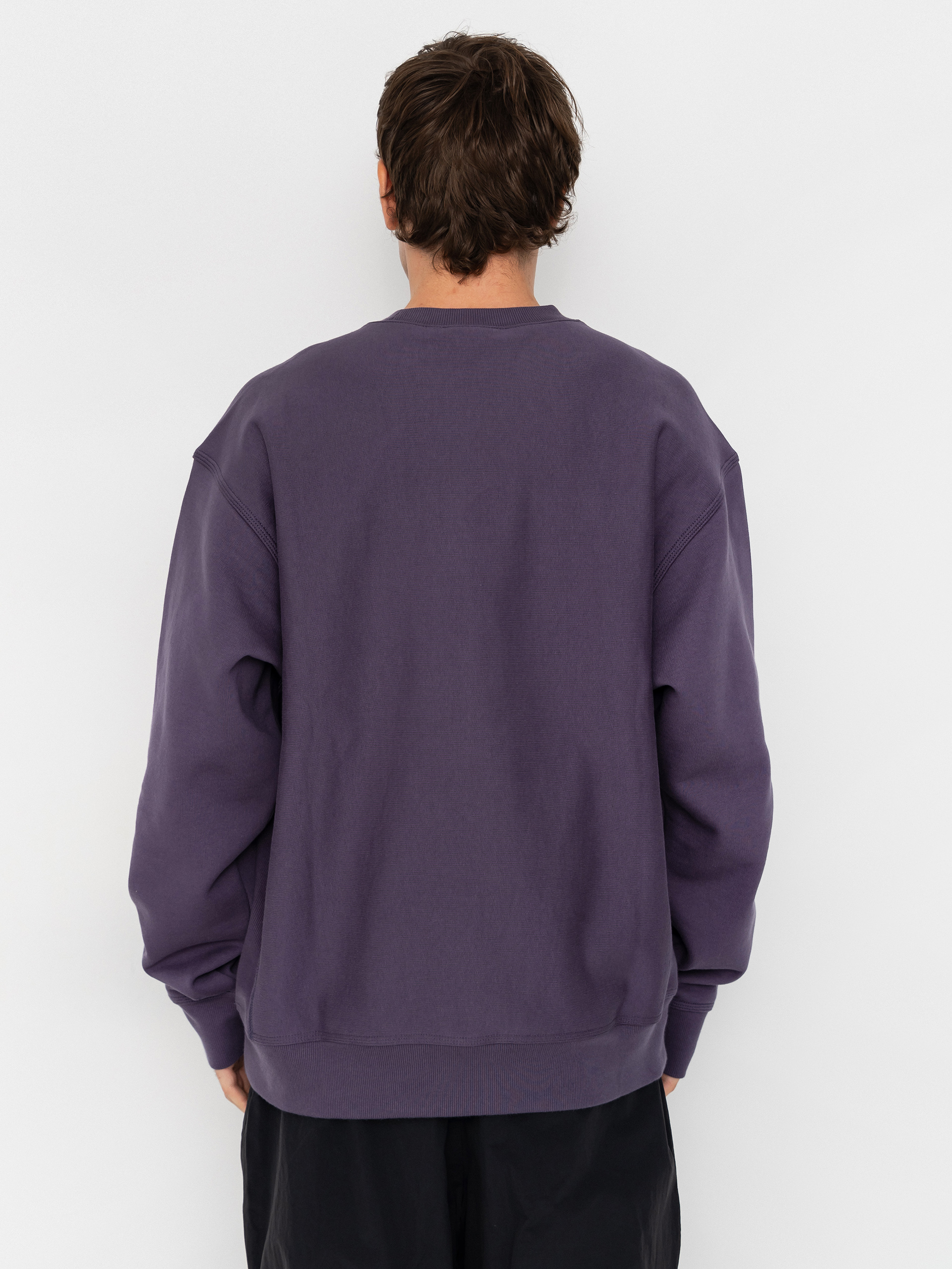 Світшот Carhartt WIP American Script (shady purple)