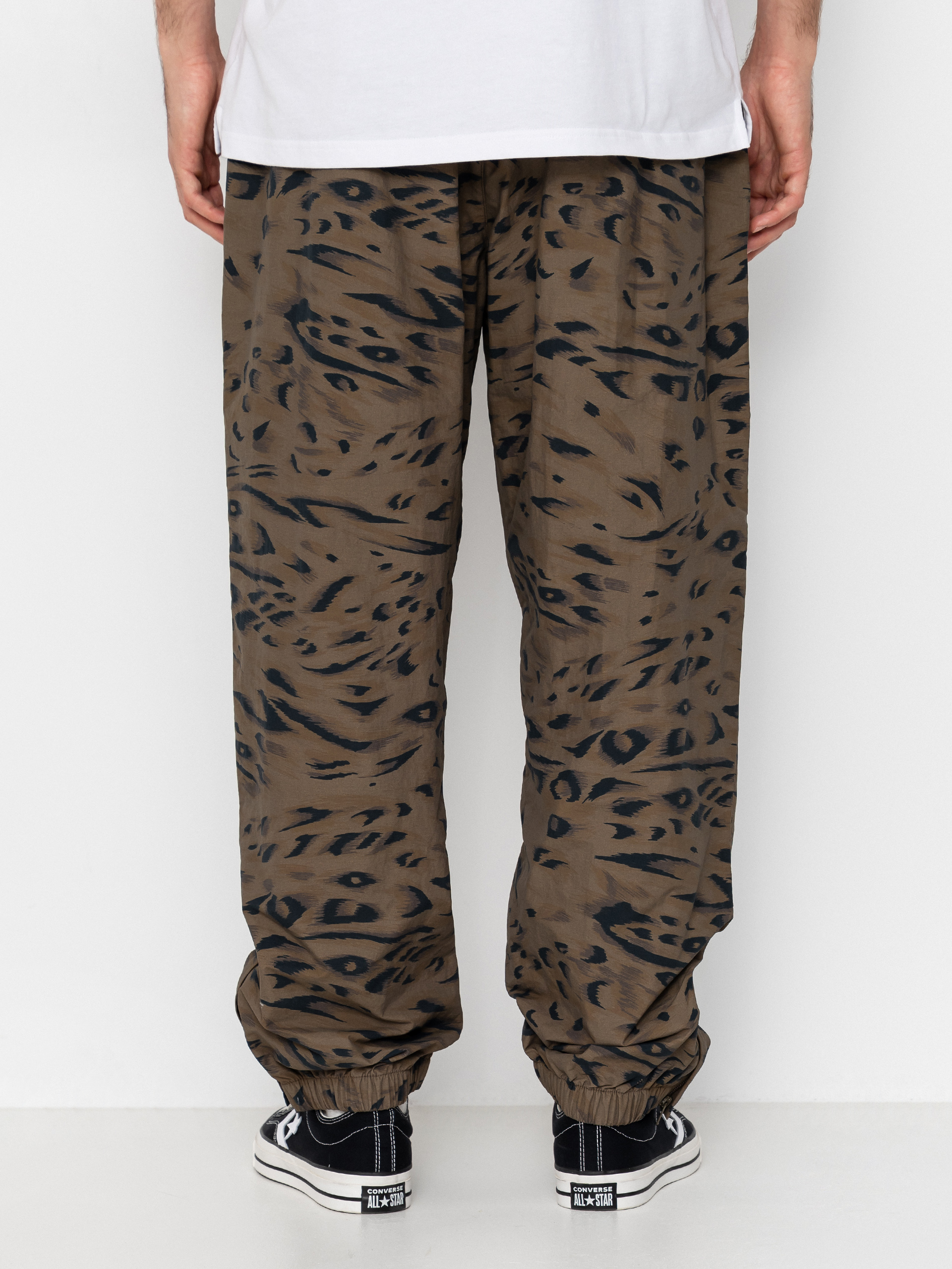 Штани Carhartt WIP Travon (duck feather print cypress/black)