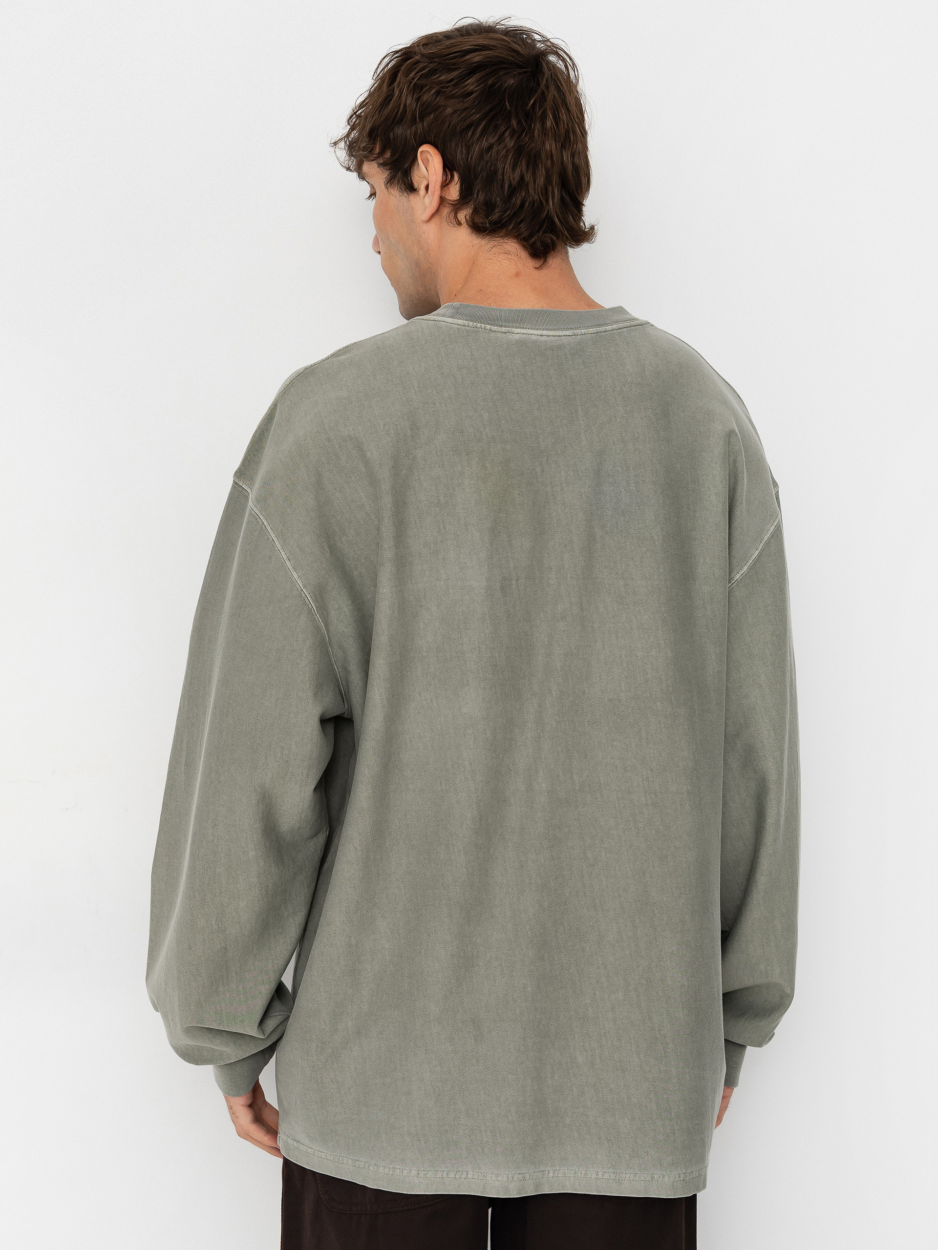 Лонгслів Carhartt WIP Loose Pocket (shady green)
