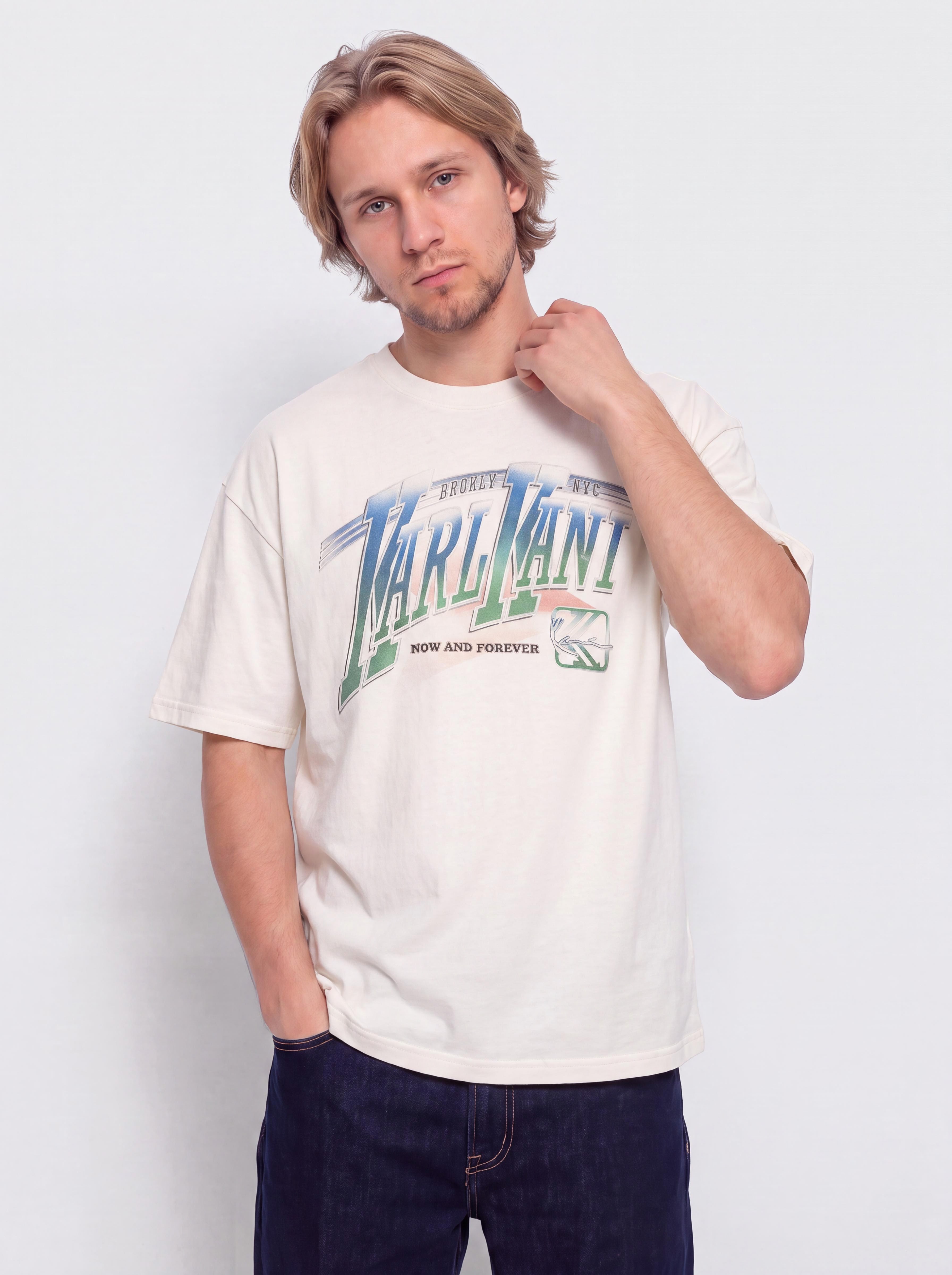 Футболка Karl Kani Sport Gradient Boxy (white)