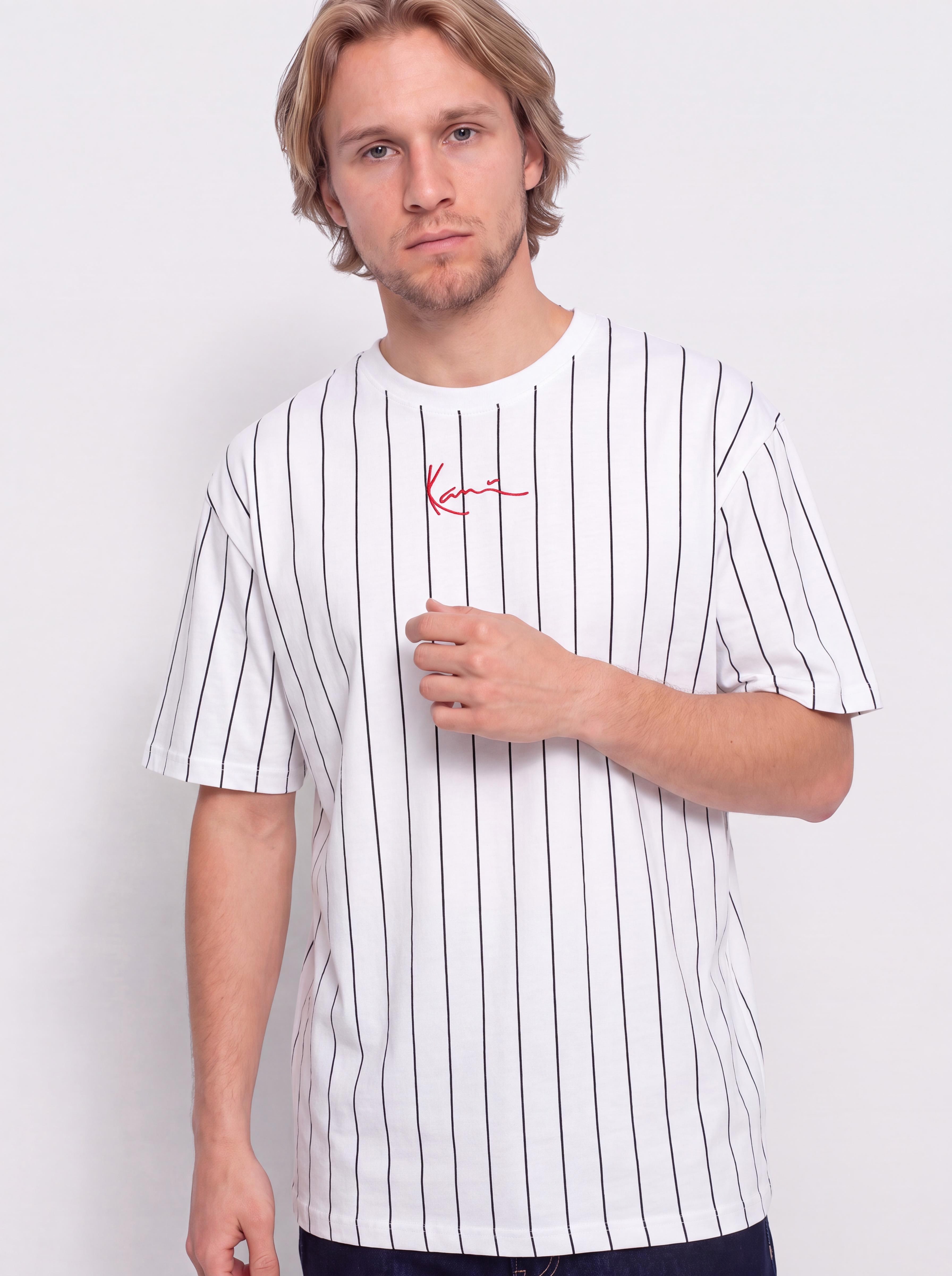 Футболка Karl Kani Small Signature Pinstripe