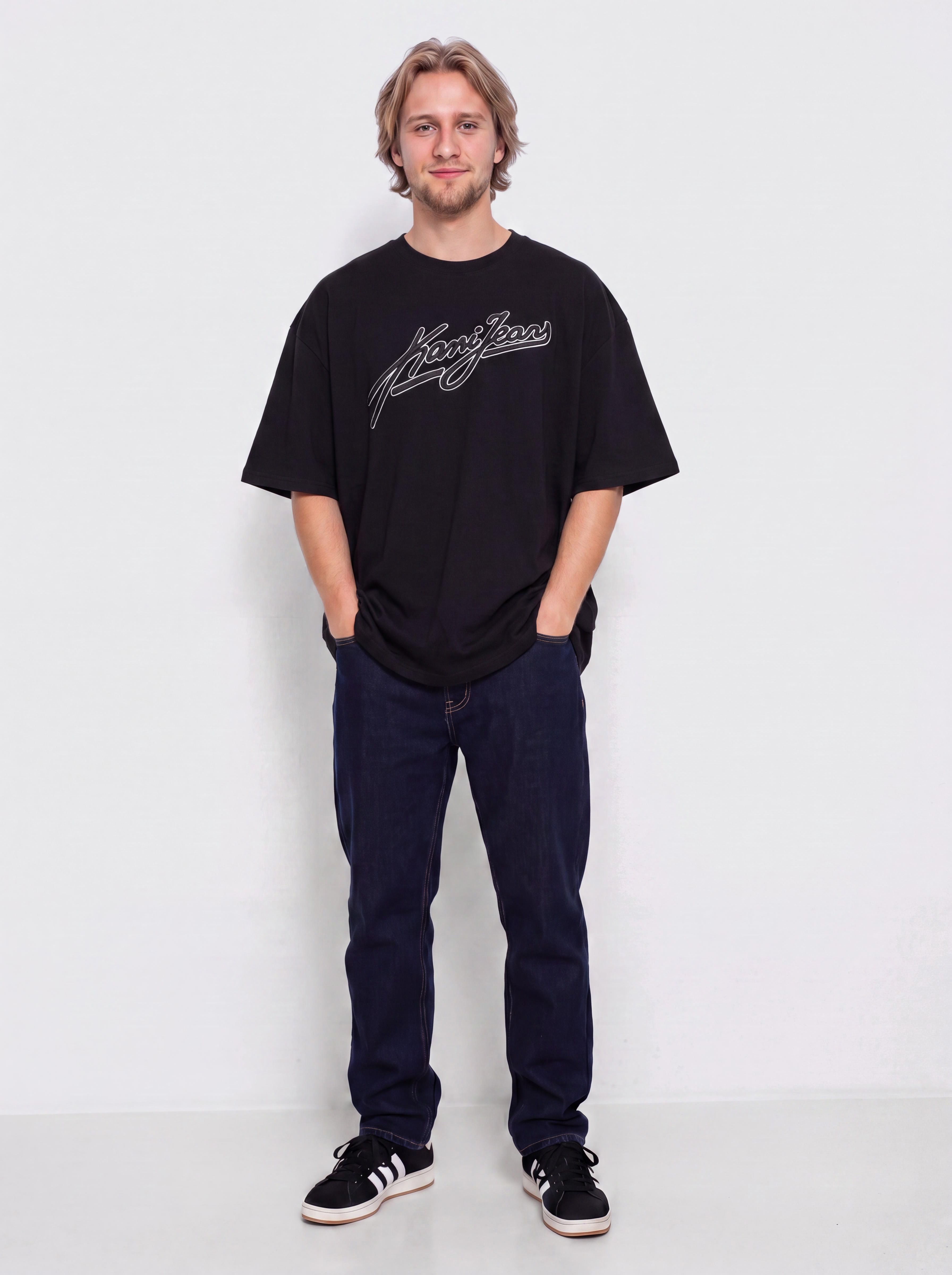 Футболка Karl Kani Jeans Oversized (black)