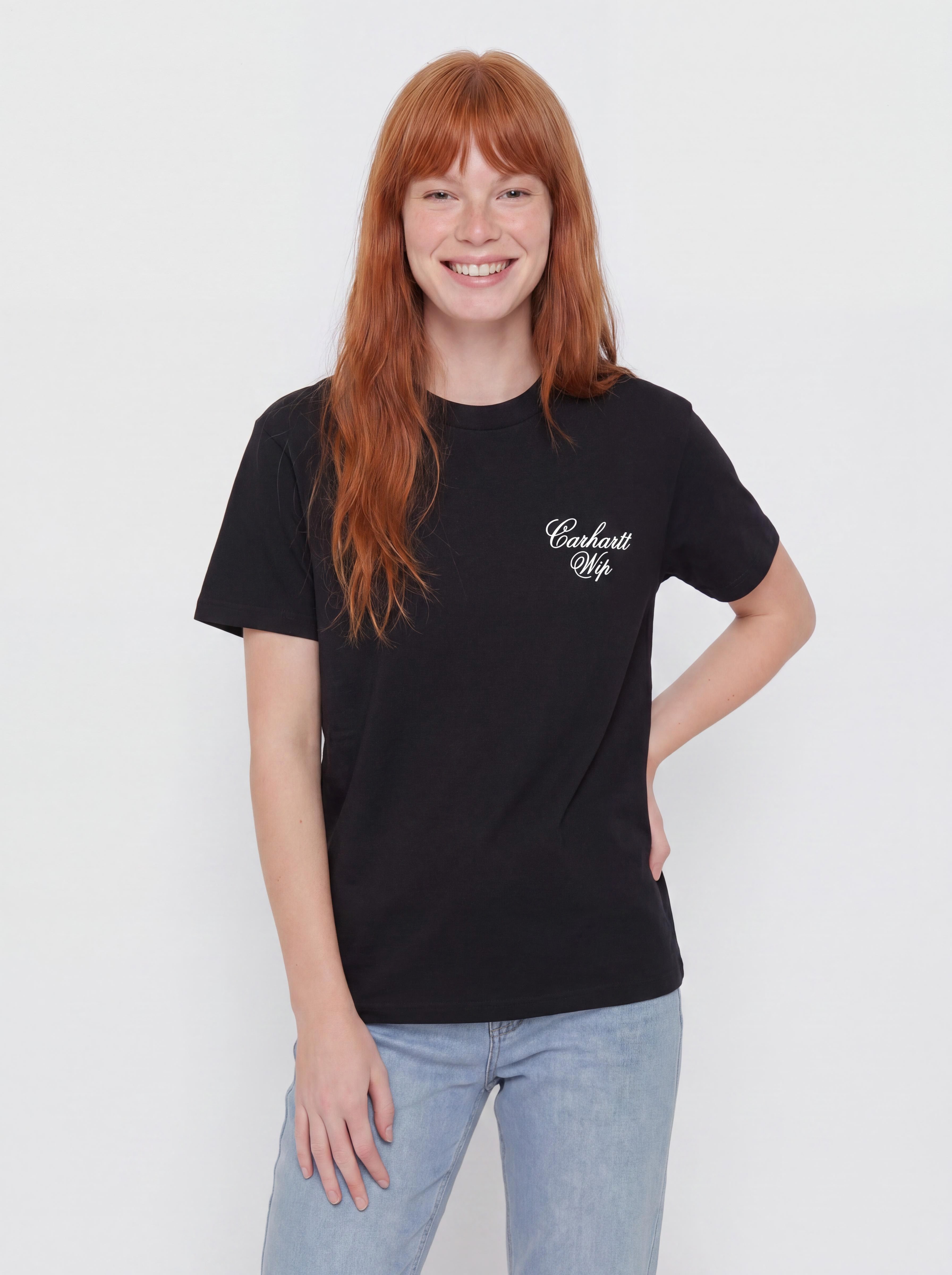 Футболка Carhartt WIP Gracious Wmn (black)
