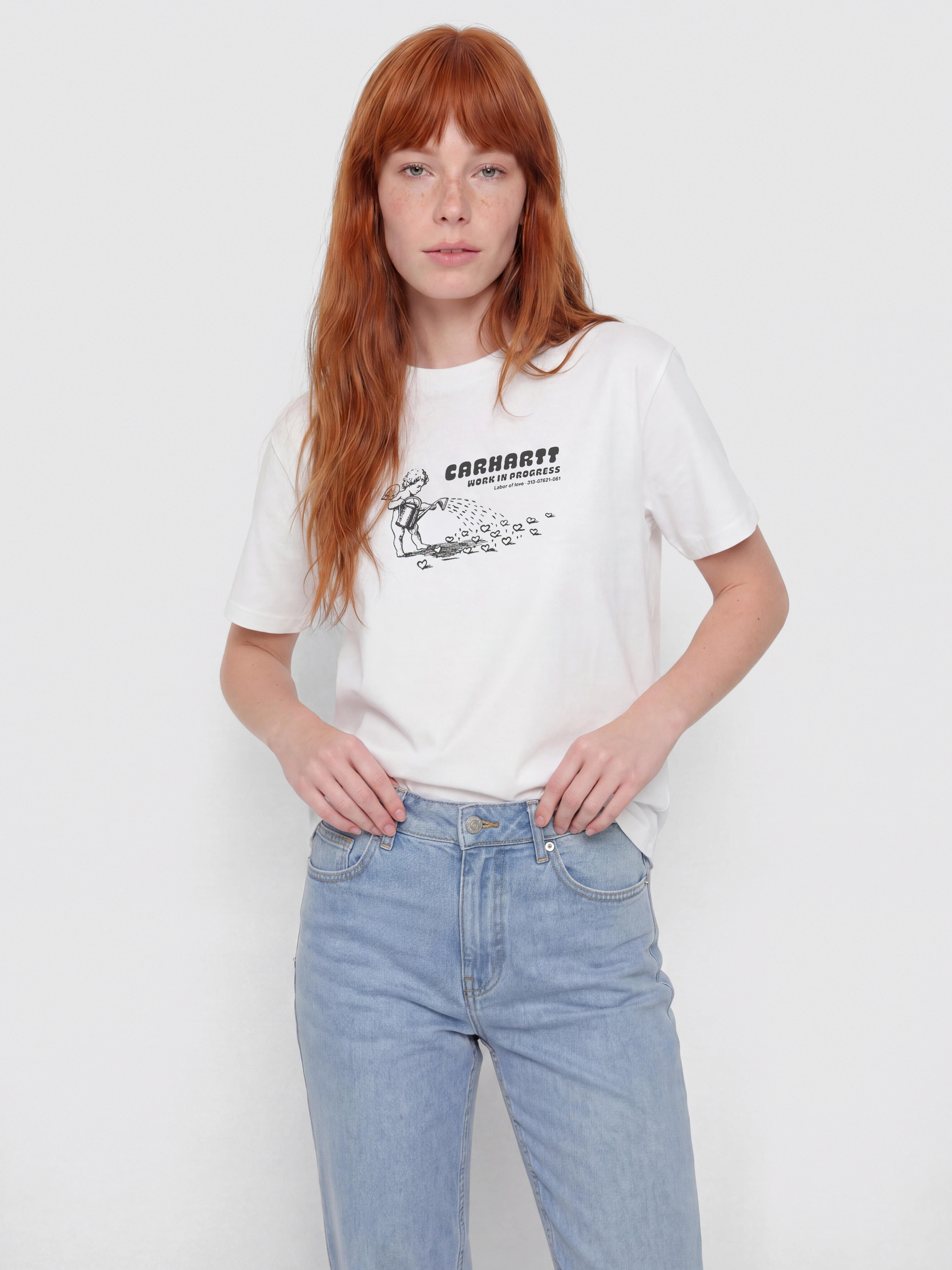 Футболка Carhartt WIP Bumper Sticker Wmn