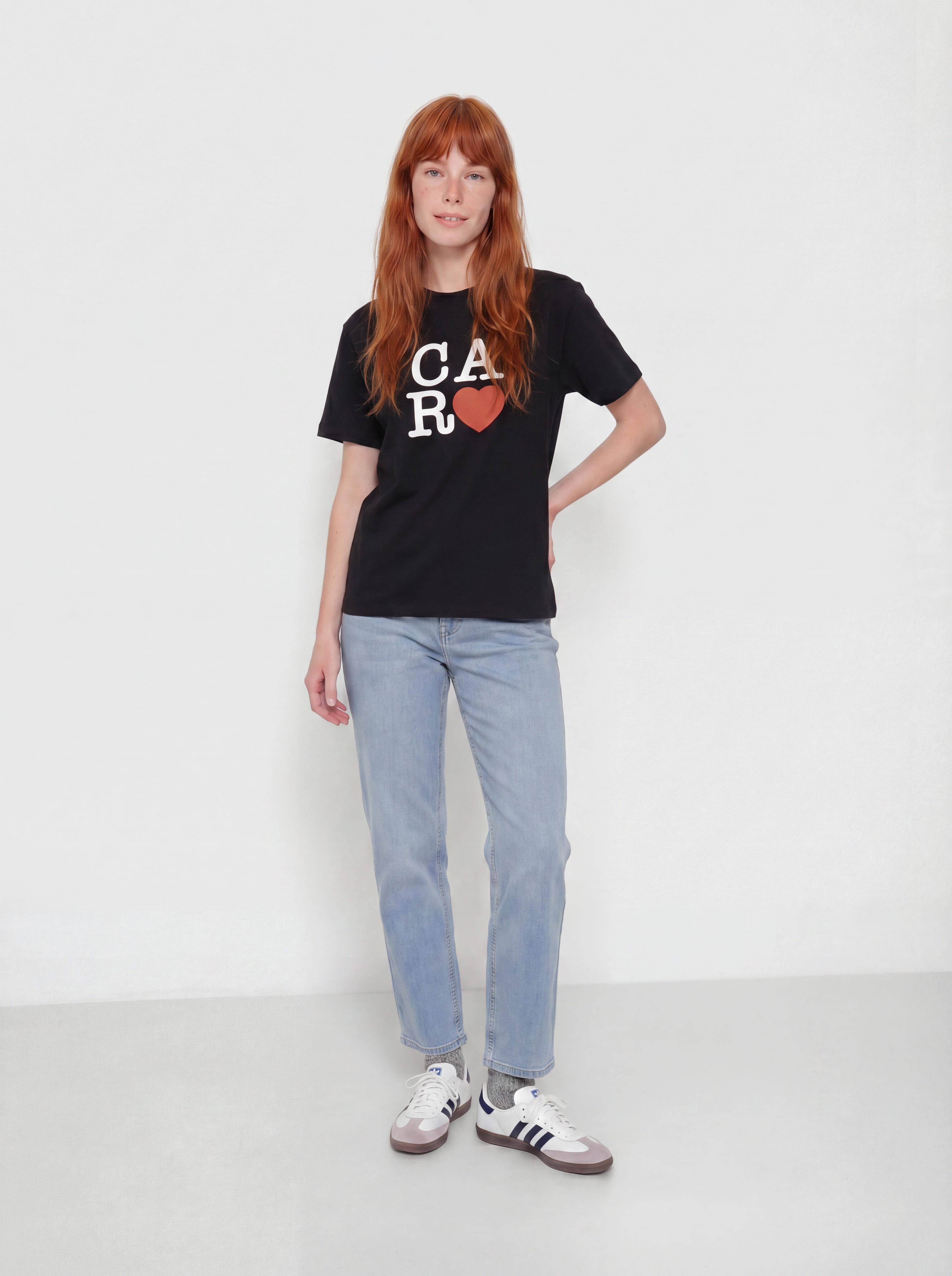 Футболка Carhartt WIP I Hartt Wmn (black)