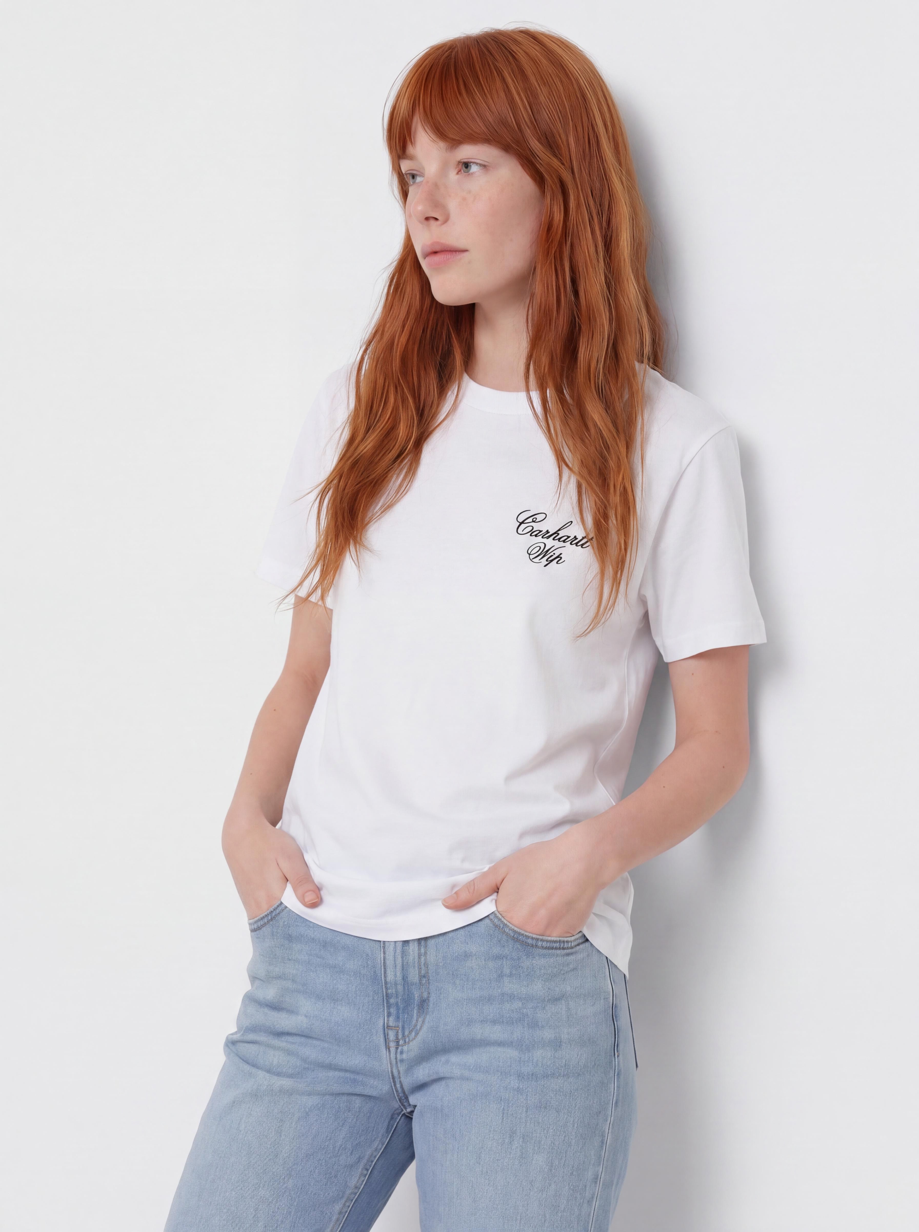 Футболка Carhartt WIP Gracious Wmn (white)