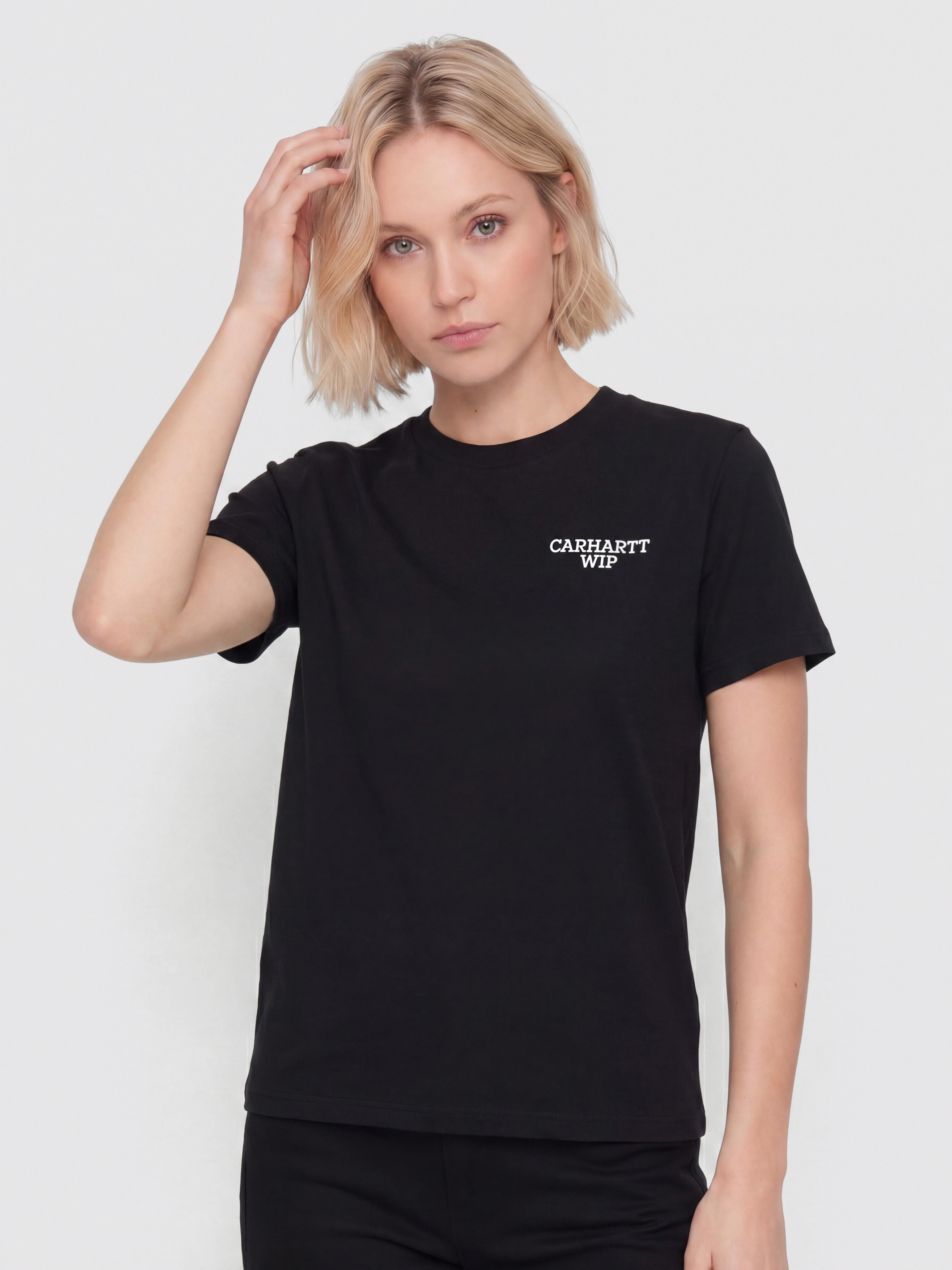 Футболка Carhartt WIP Hugging Cats Wmn (black)