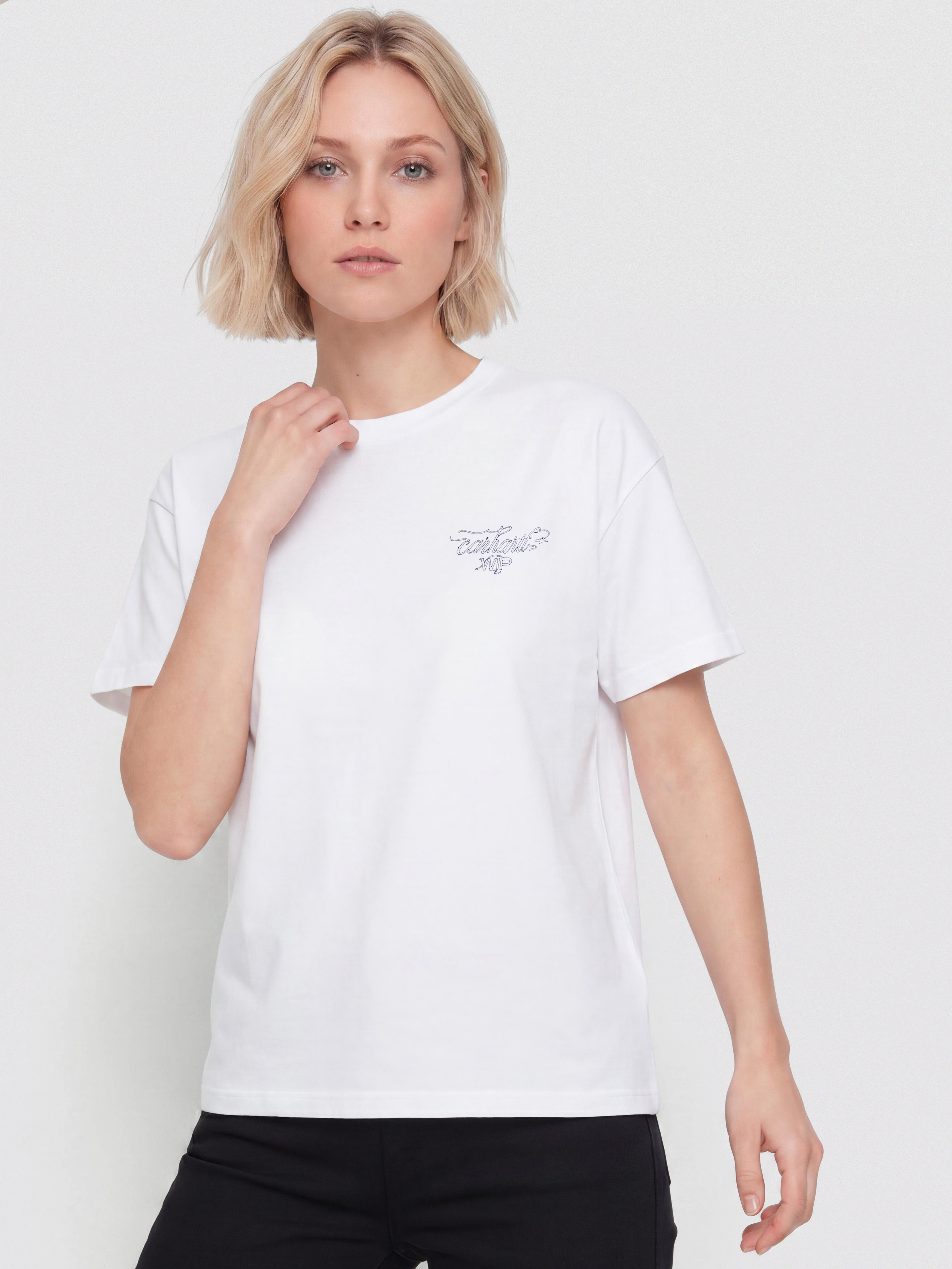 Футболка Carhartt WIP Julia Klenovsky Wmn (white)