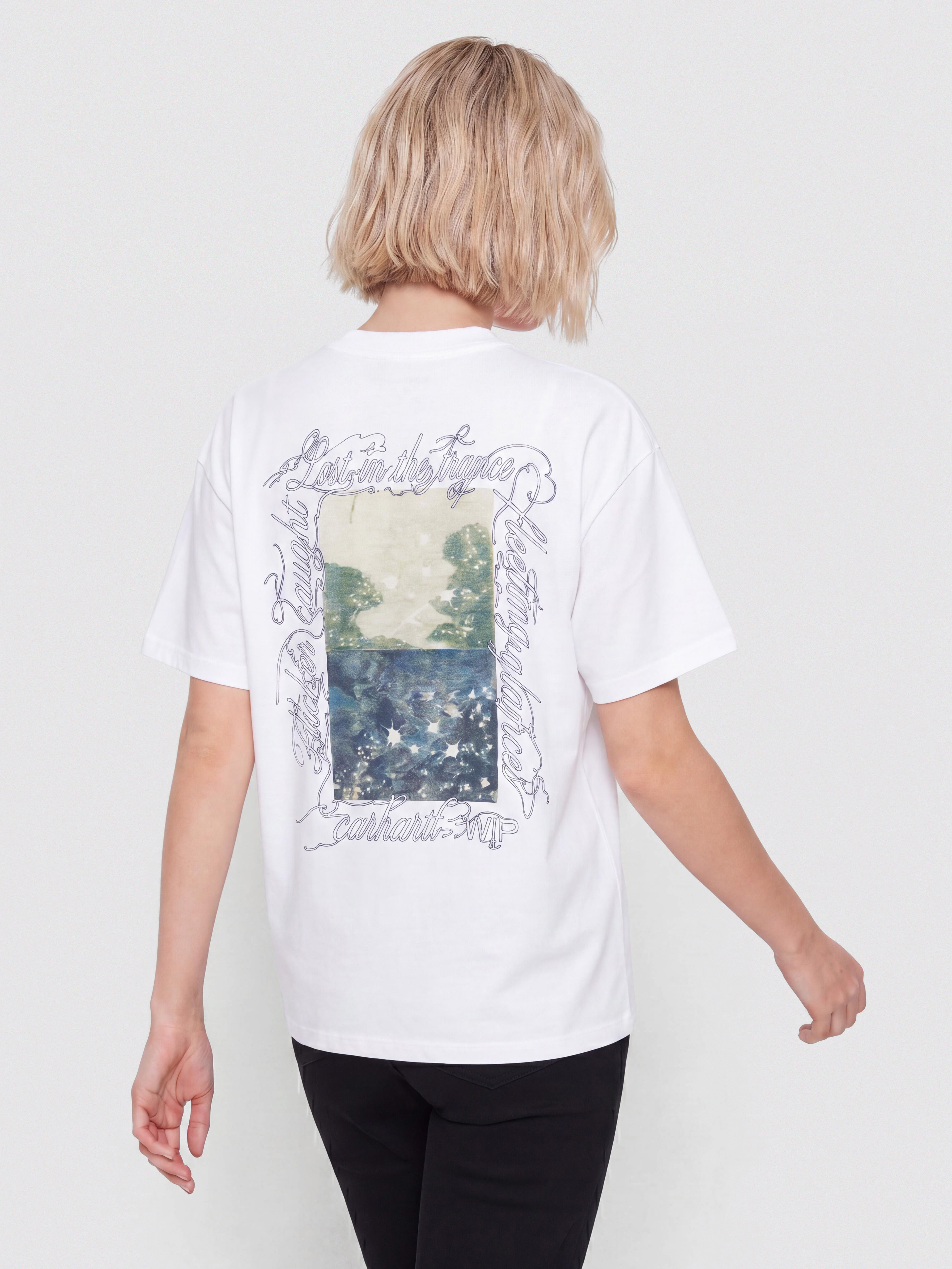 Футболка Carhartt WIP Julia Klenovsky Wmn (white)