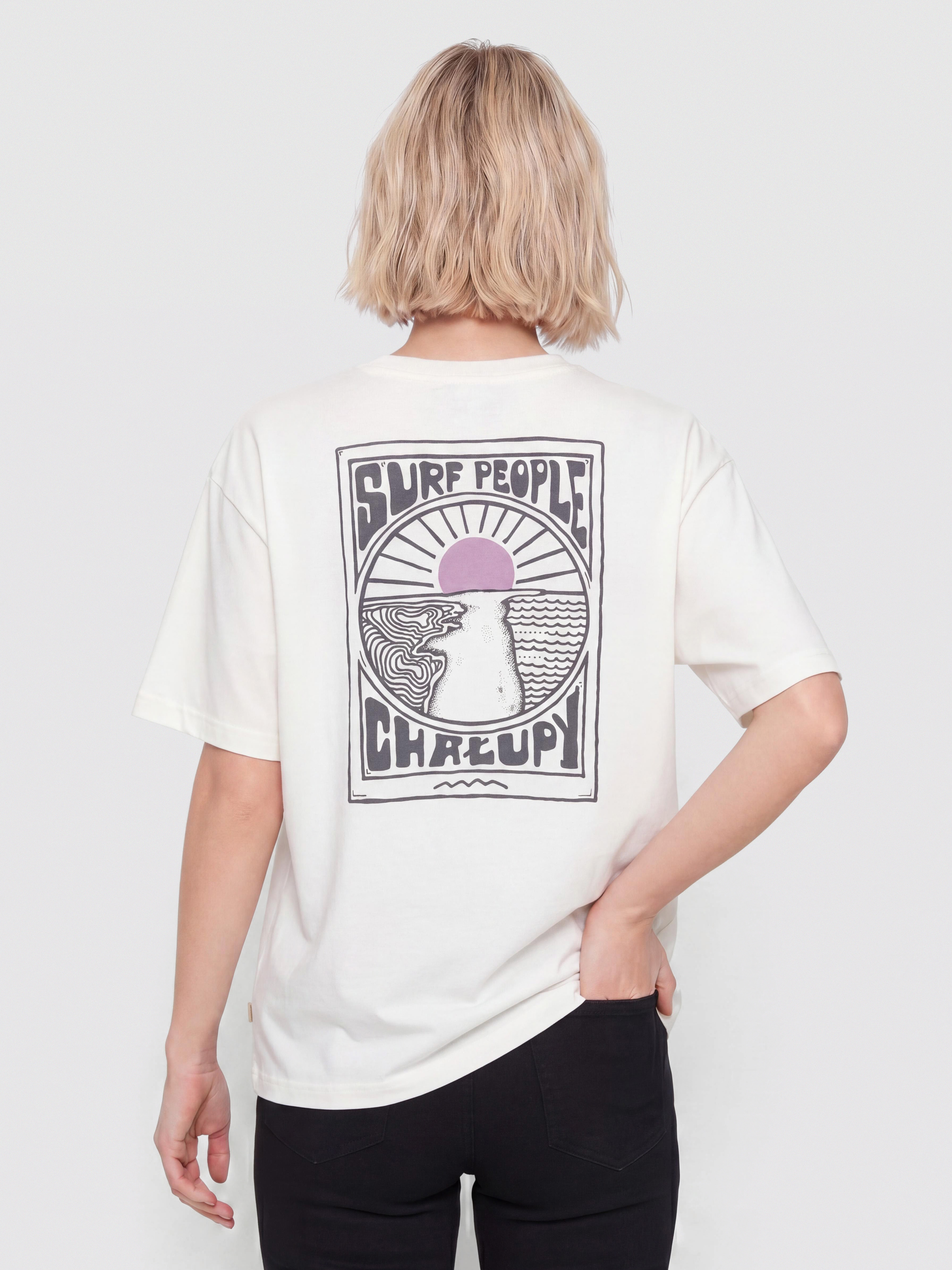 Футболка Surf Inc Surf People (vintage white)