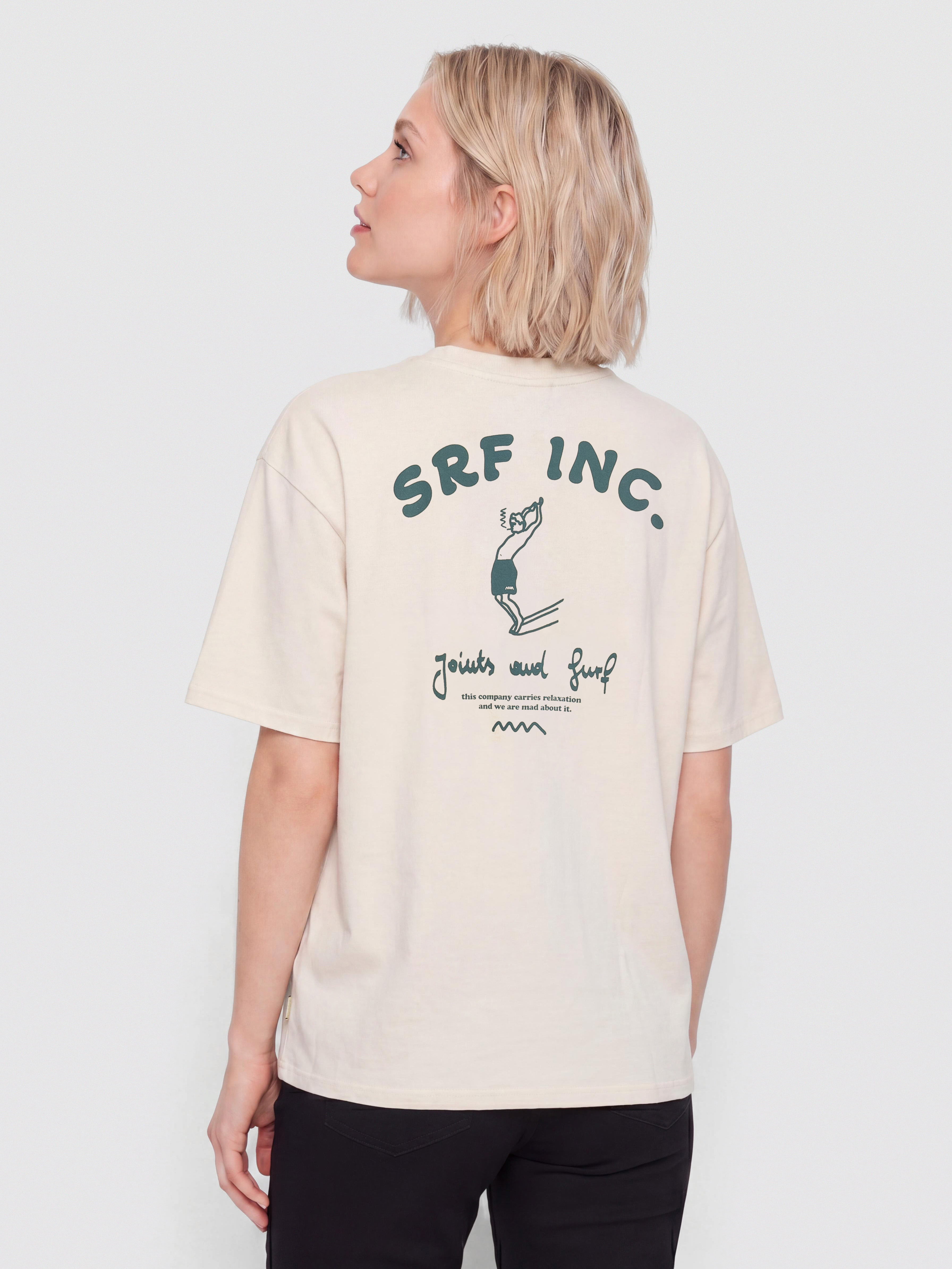 Футболка Surf Inc Joints & Surf (super natural)