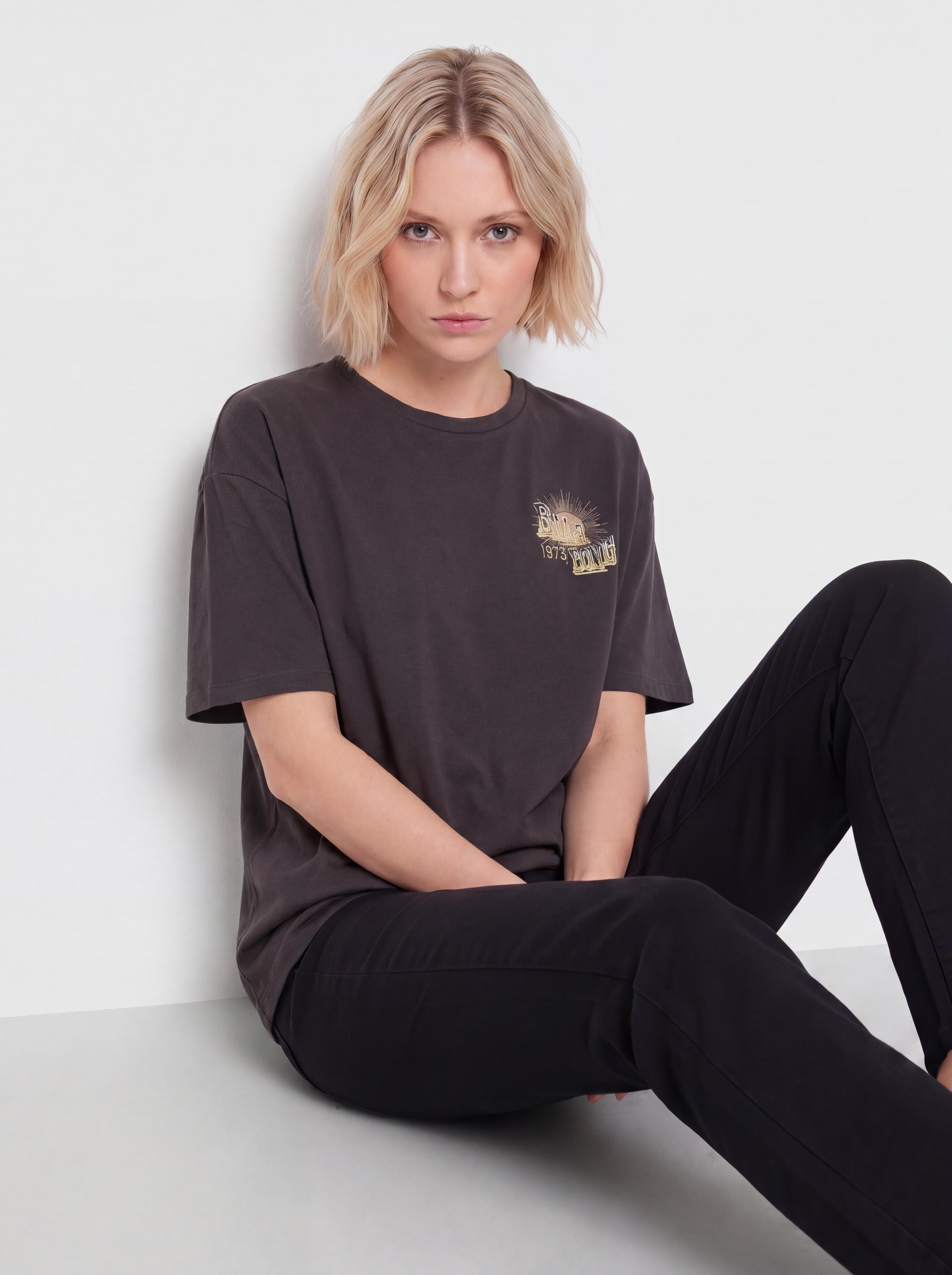 Футболка Billabong Sun Chasing Wmn (off black)