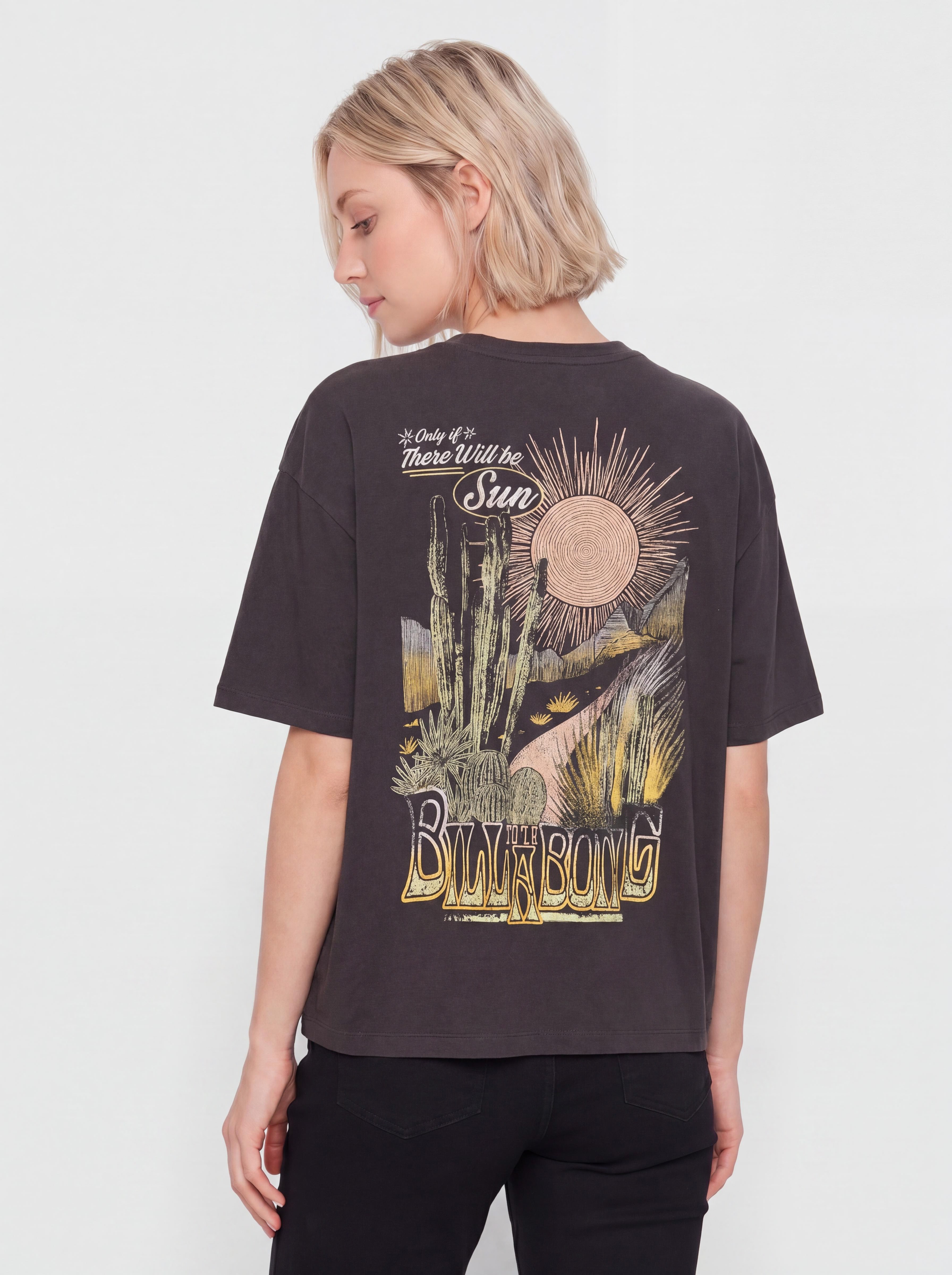 Футболка Billabong Sun Chasing Wmn (off black)