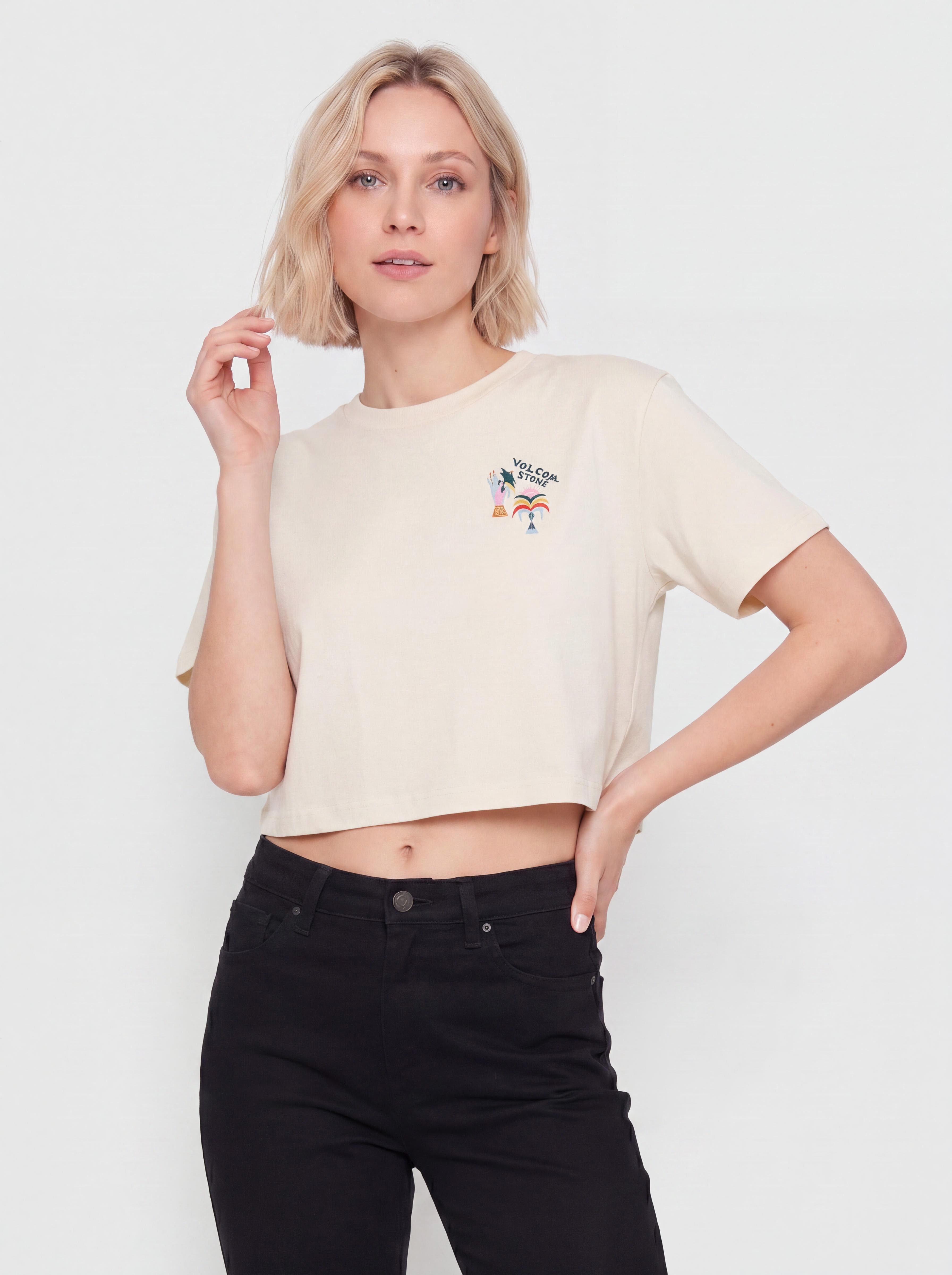 Футболка Volcom Fa Bruno Lucas Wmn (vintage white)