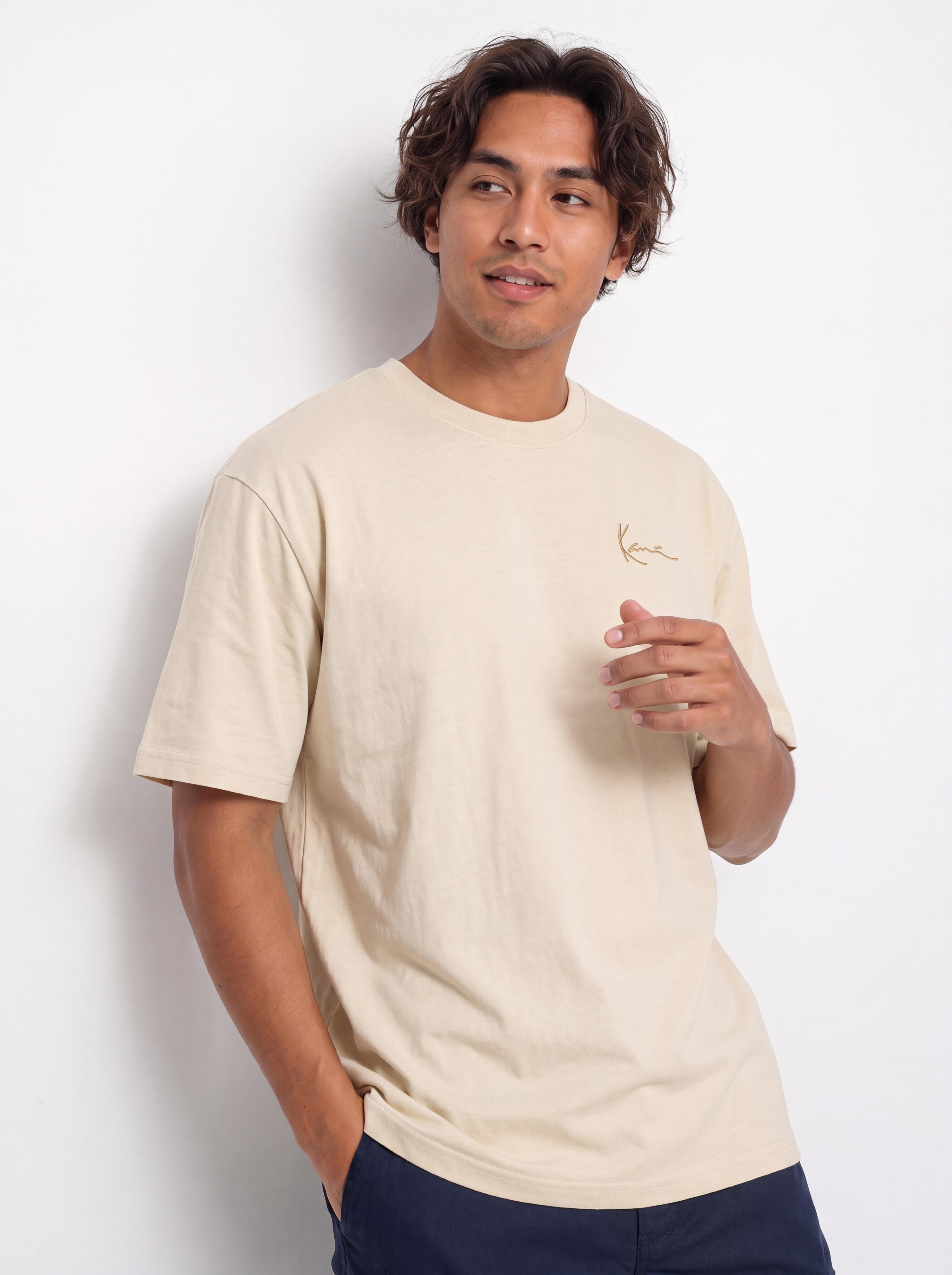 Футболка Karl Kani Slogan Boxy (beige)
