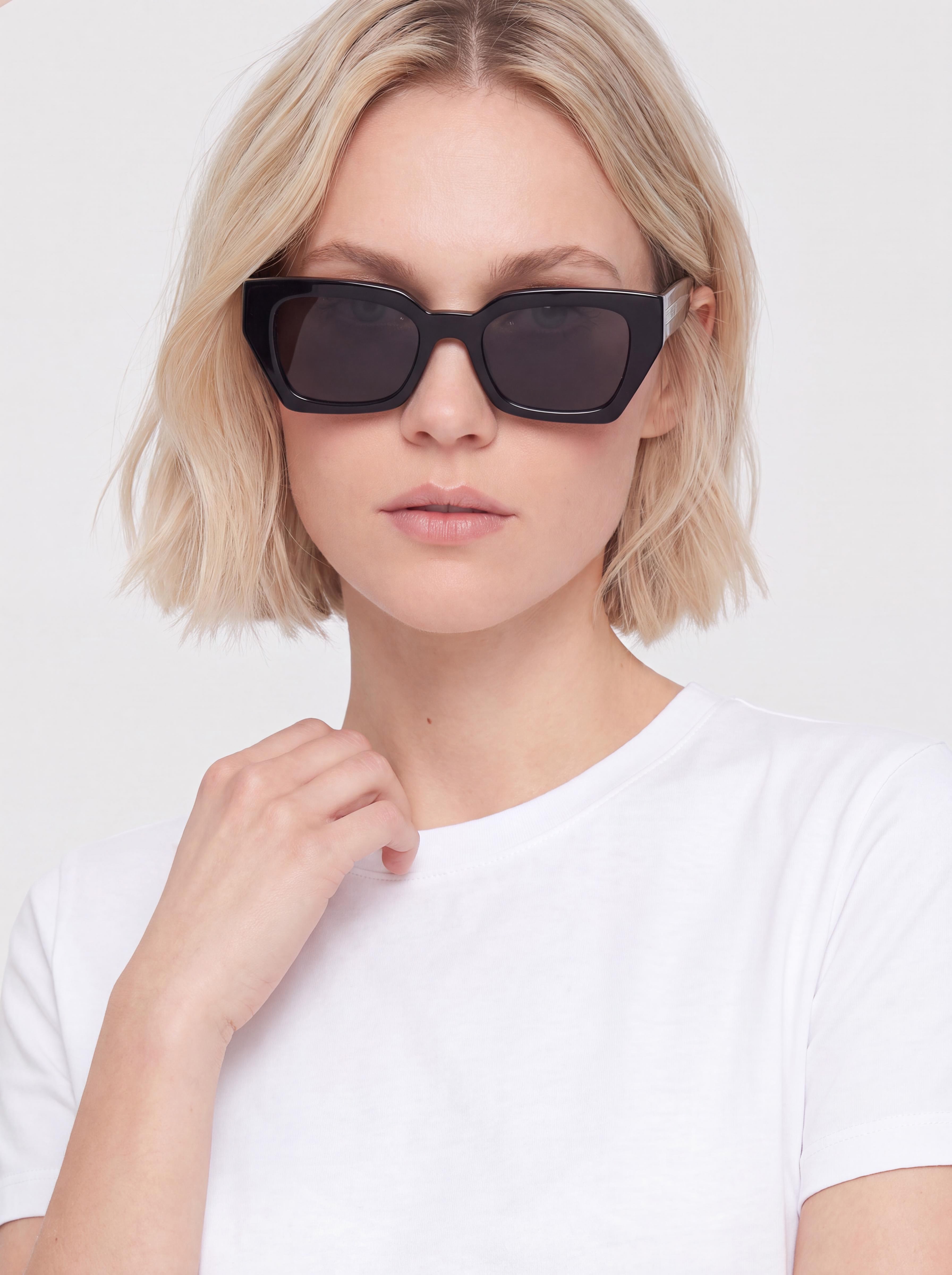 Сонцезахисні окуляри MessyWeekend Luna (black/transparent/grey)