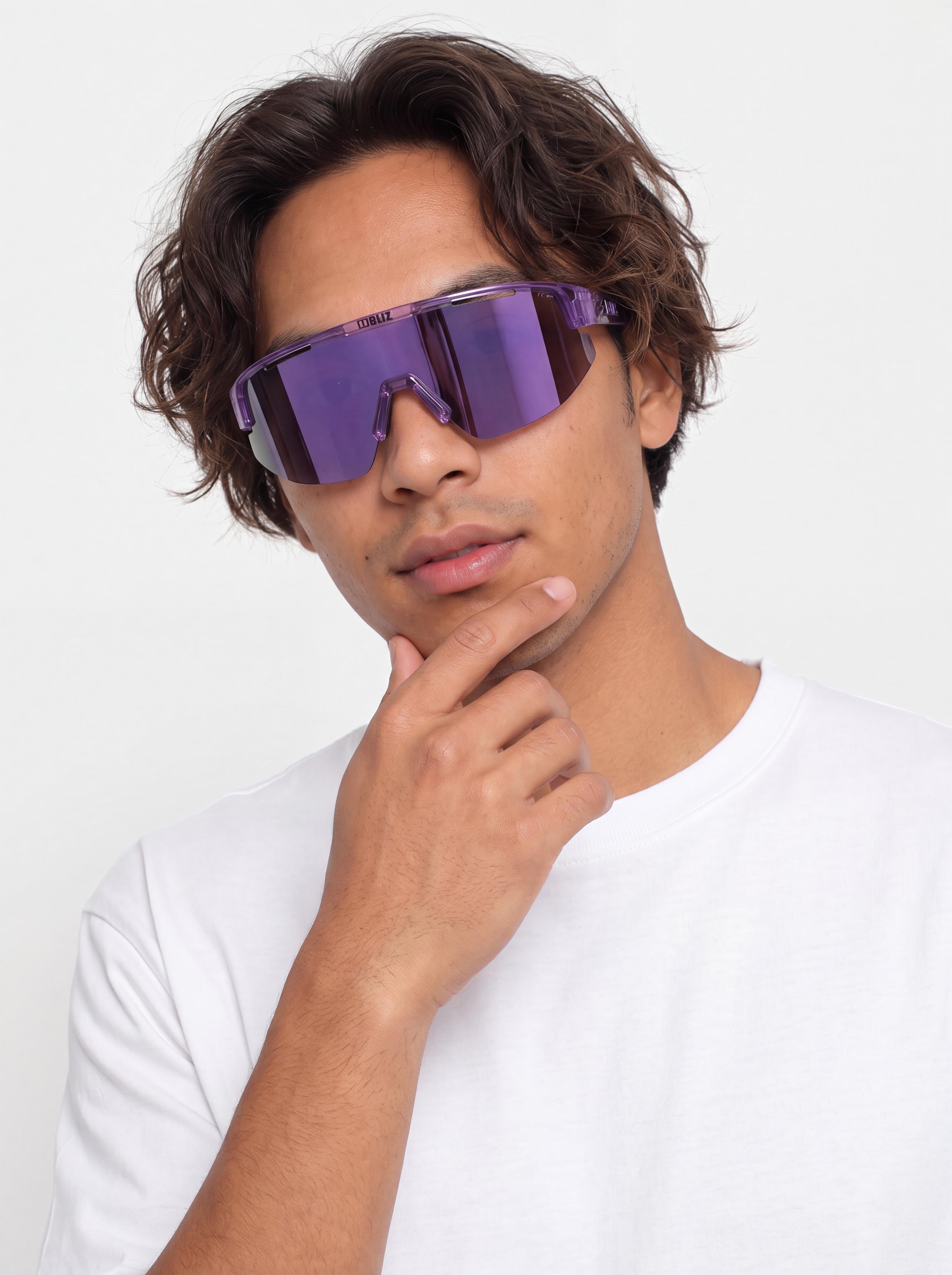 Сонцезахисні окуляри Bliz Matrix (transparant purple/smoke w purple multi)