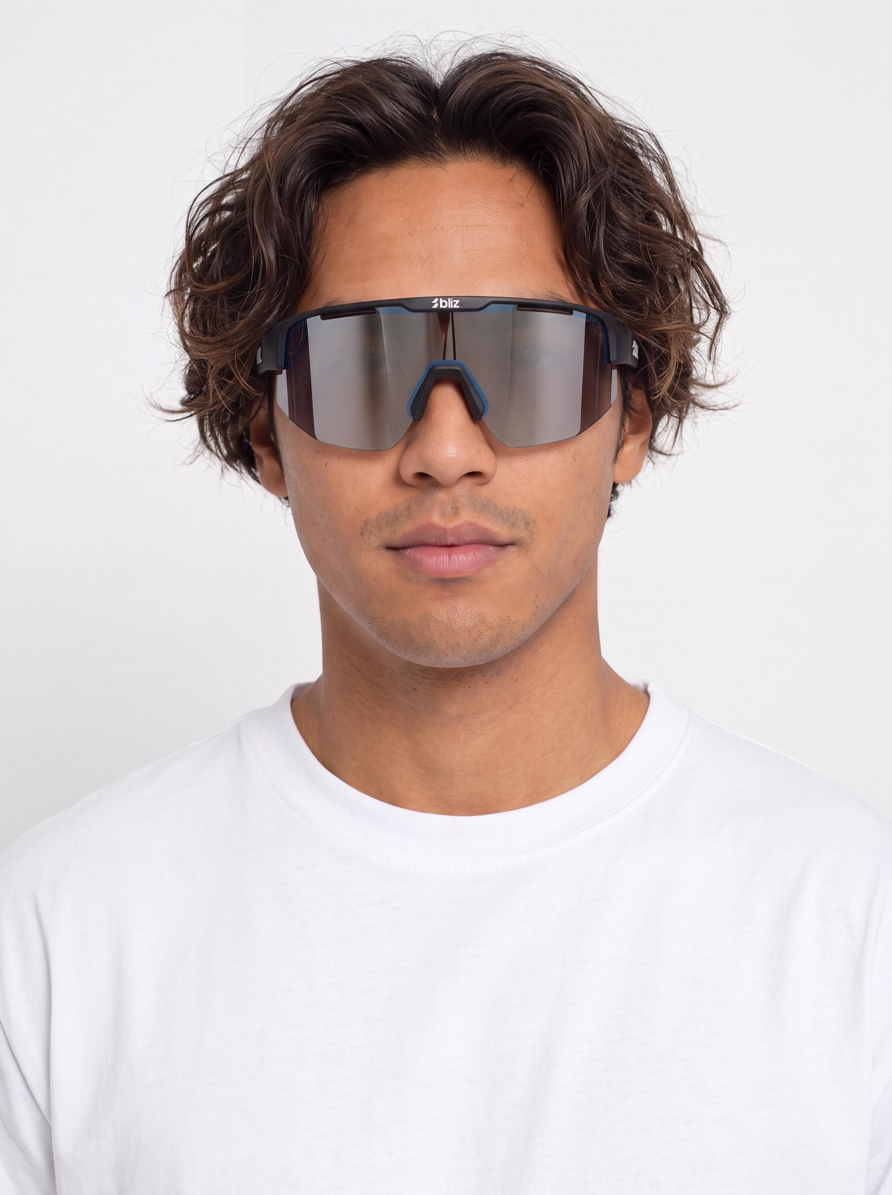 Сонцезахисні окуляри Bliz Matrix (matt black/nano optics photochromic brown w blue multi)