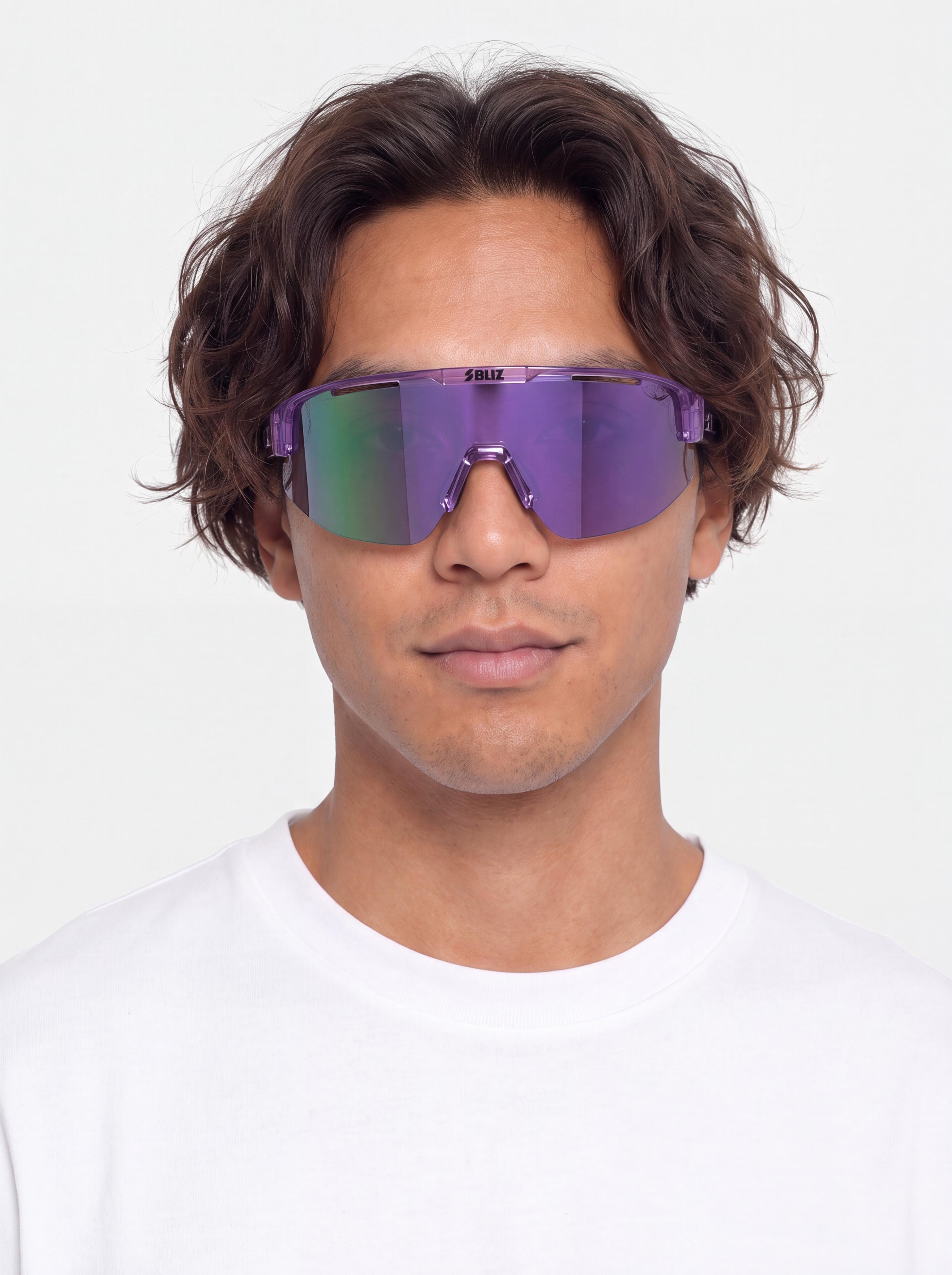 Сонцезахисні окуляри Bliz Matrix (transparant purple/smoke w purple multi)