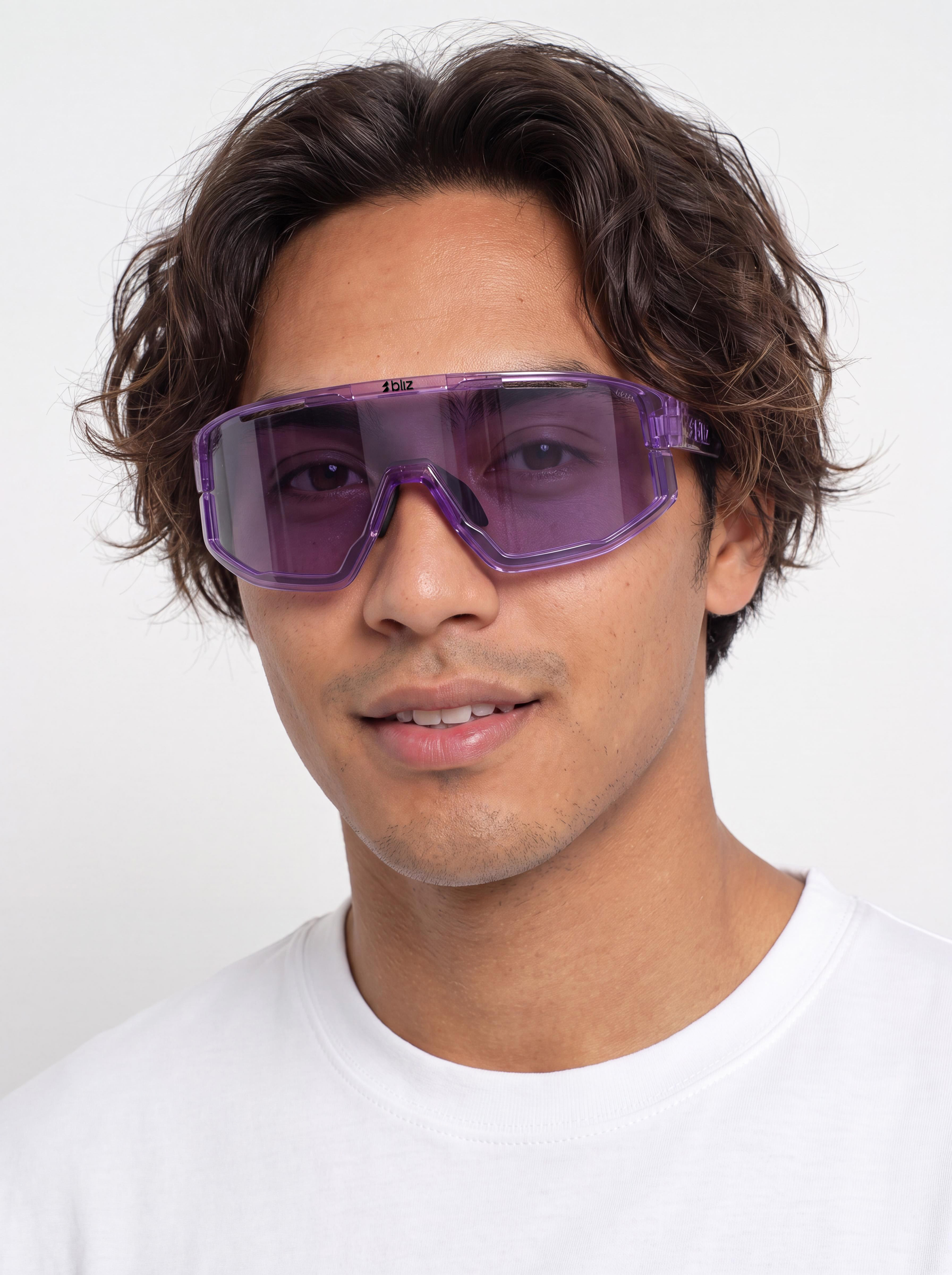 Сонцезахисні окуляри Bliz Matrix (transparant purple/smoke w purple multi)