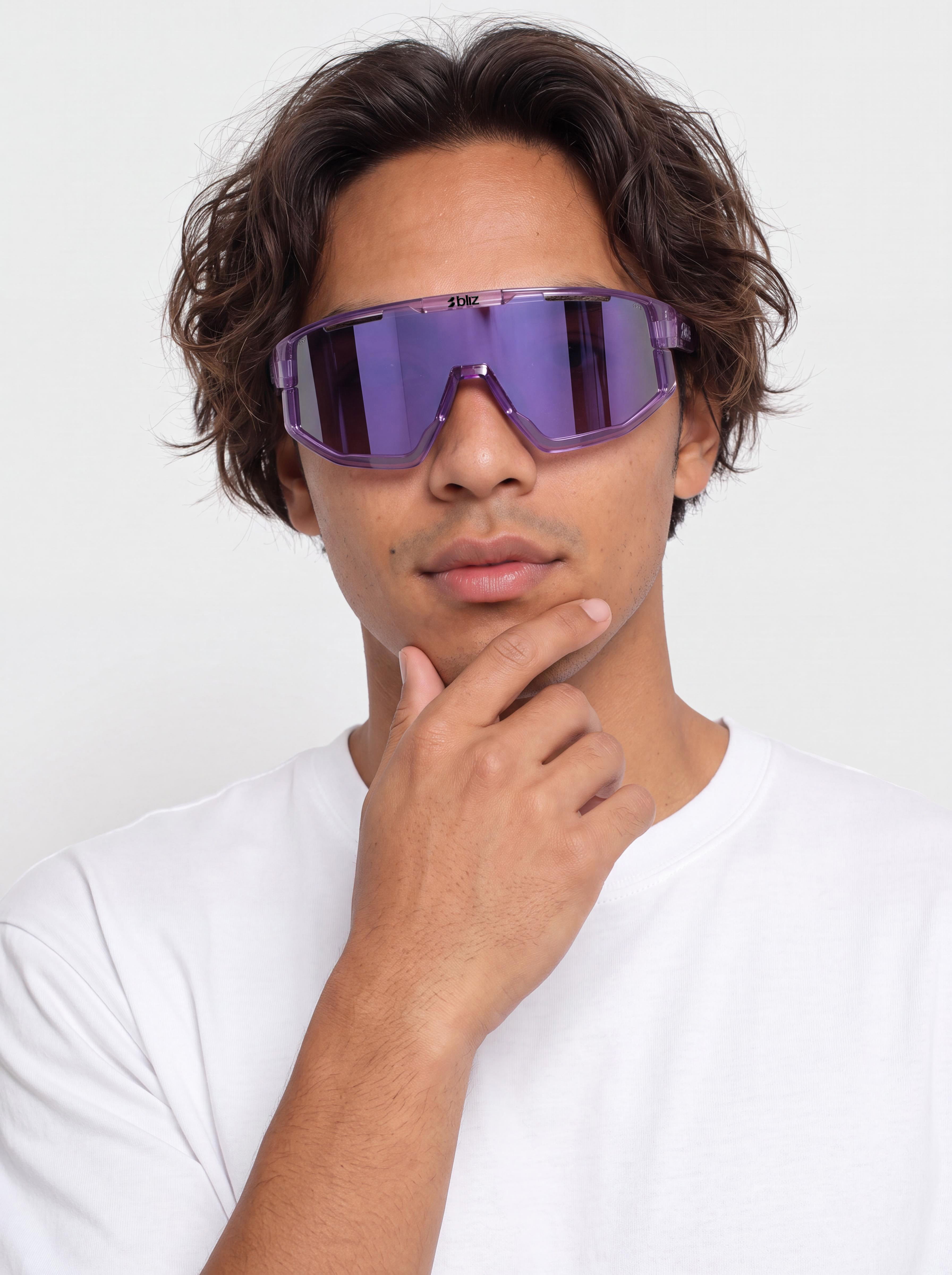 Сонцезахисні окуляри Bliz Matrix (transparant purple/smoke w purple multi)