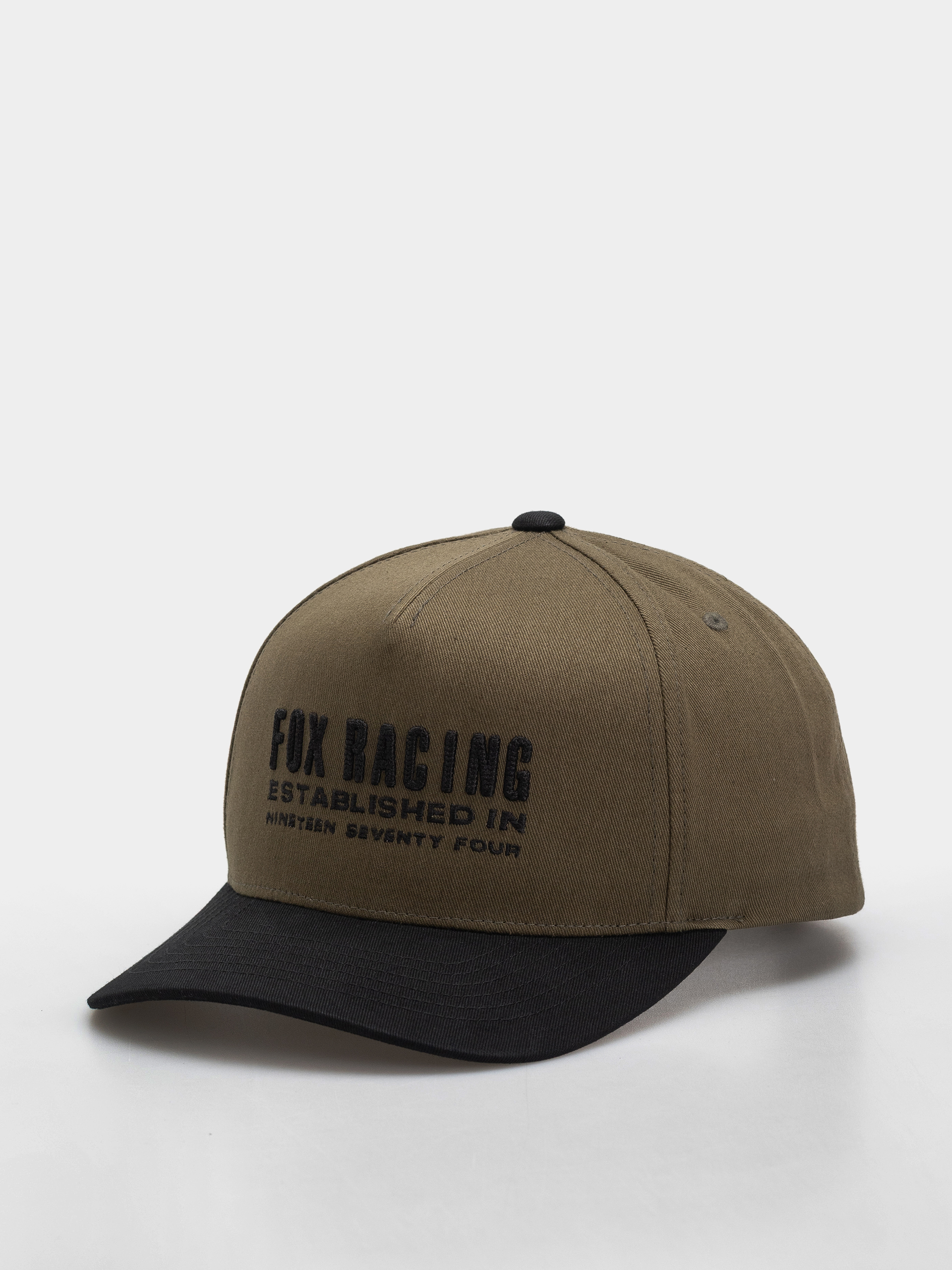 u041au0435u043fu043au0430 Fox Warped Snapback (olive green)