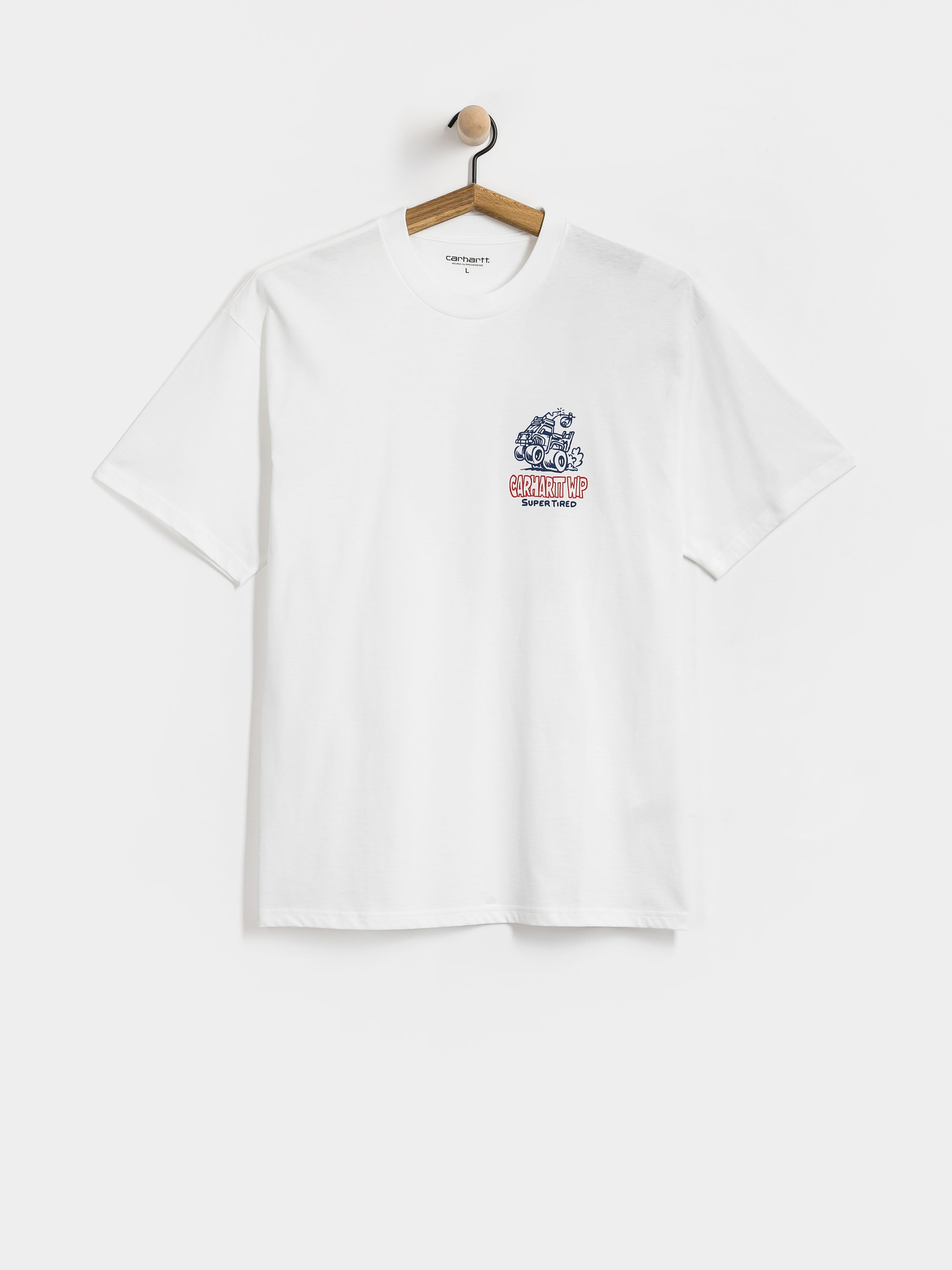 u0424u0443u0442u0431u043eu043bu043au0430 Carhartt WIP Hot Rat (white)