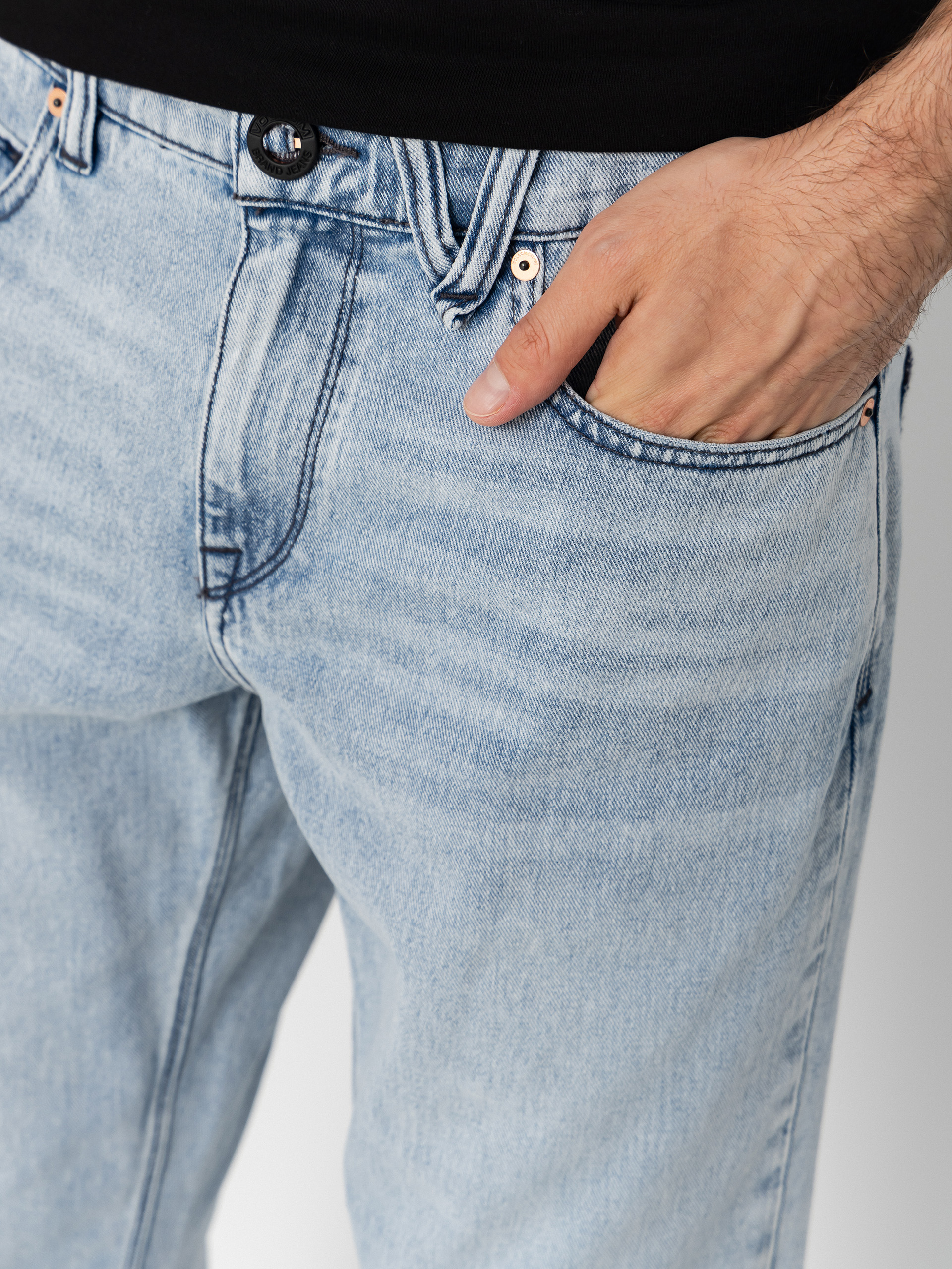 Штани Volcom Solver (worn light blue)