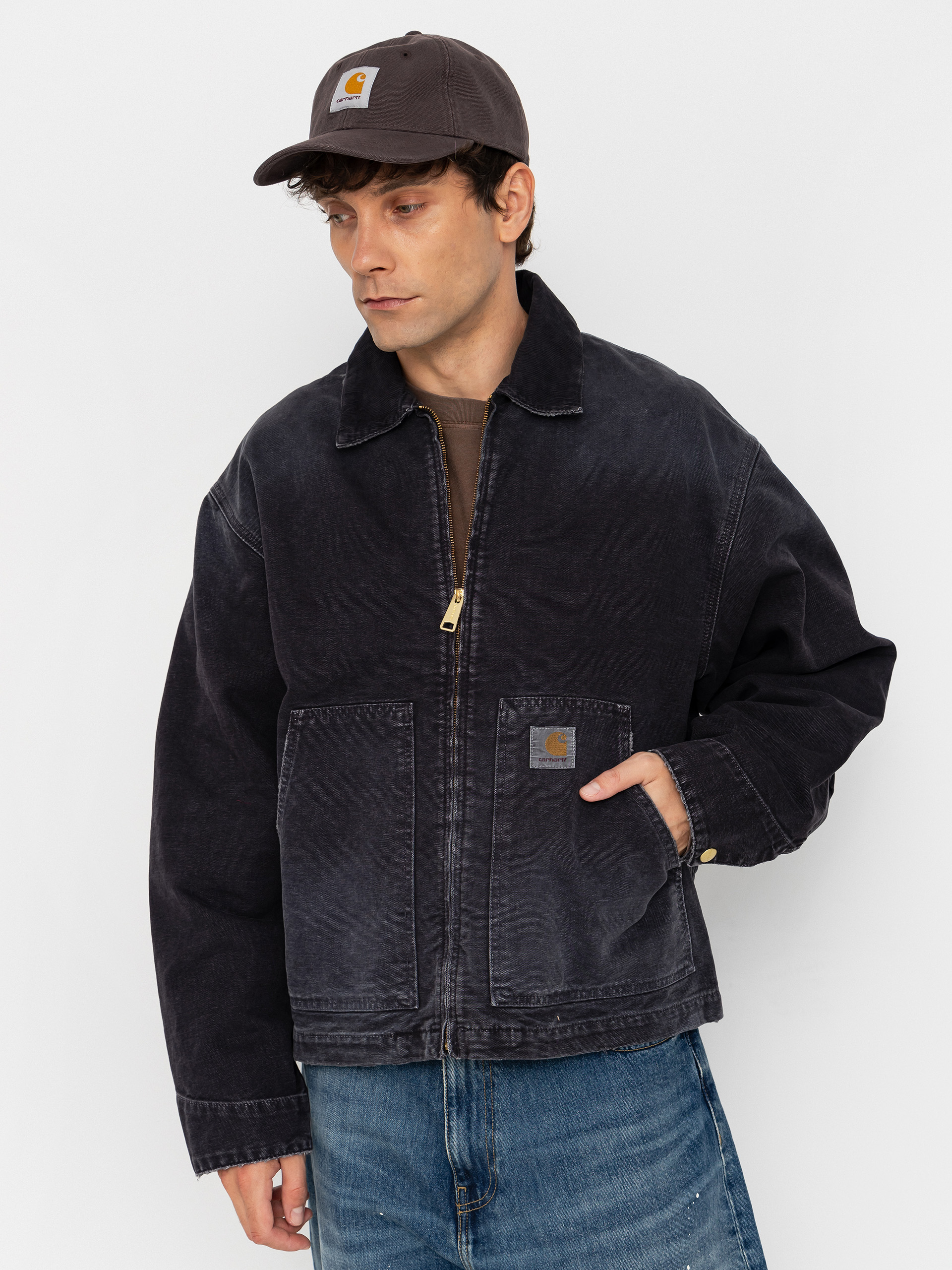 u041au0443u0440u0442u043au0430 Carhartt WIP OG Arcan (black/black)