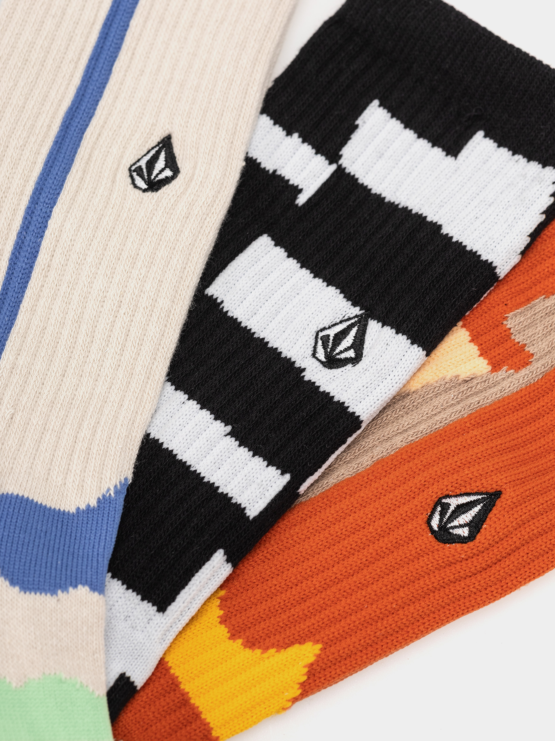  Шкарпетки Volcom Print Mixer 3Pk (multi)