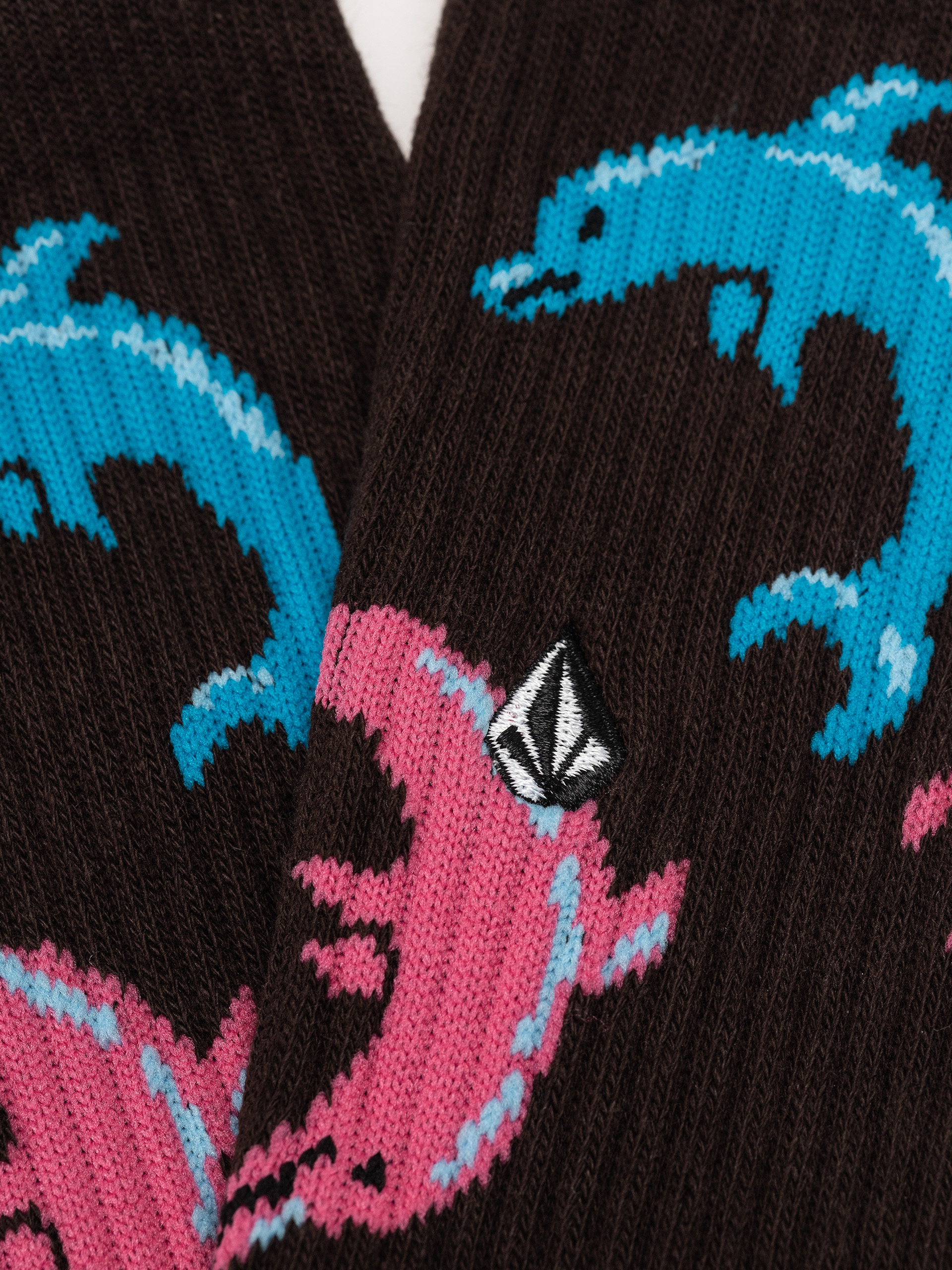  Шкарпетки Volcom Fa Ozzy 1 (raisin)