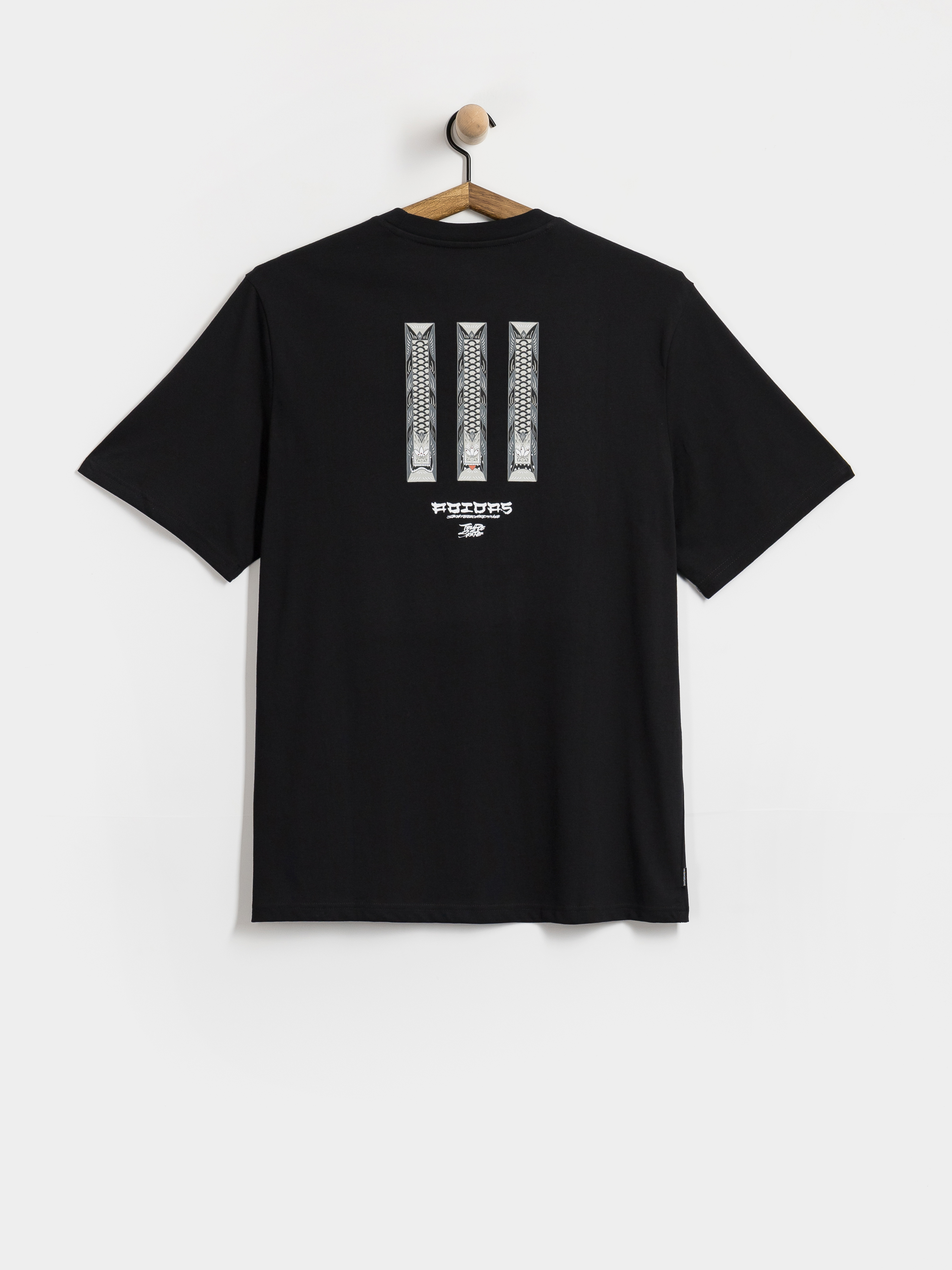 きみ Футболка adidas Tos Curb - чорний (black/multco)