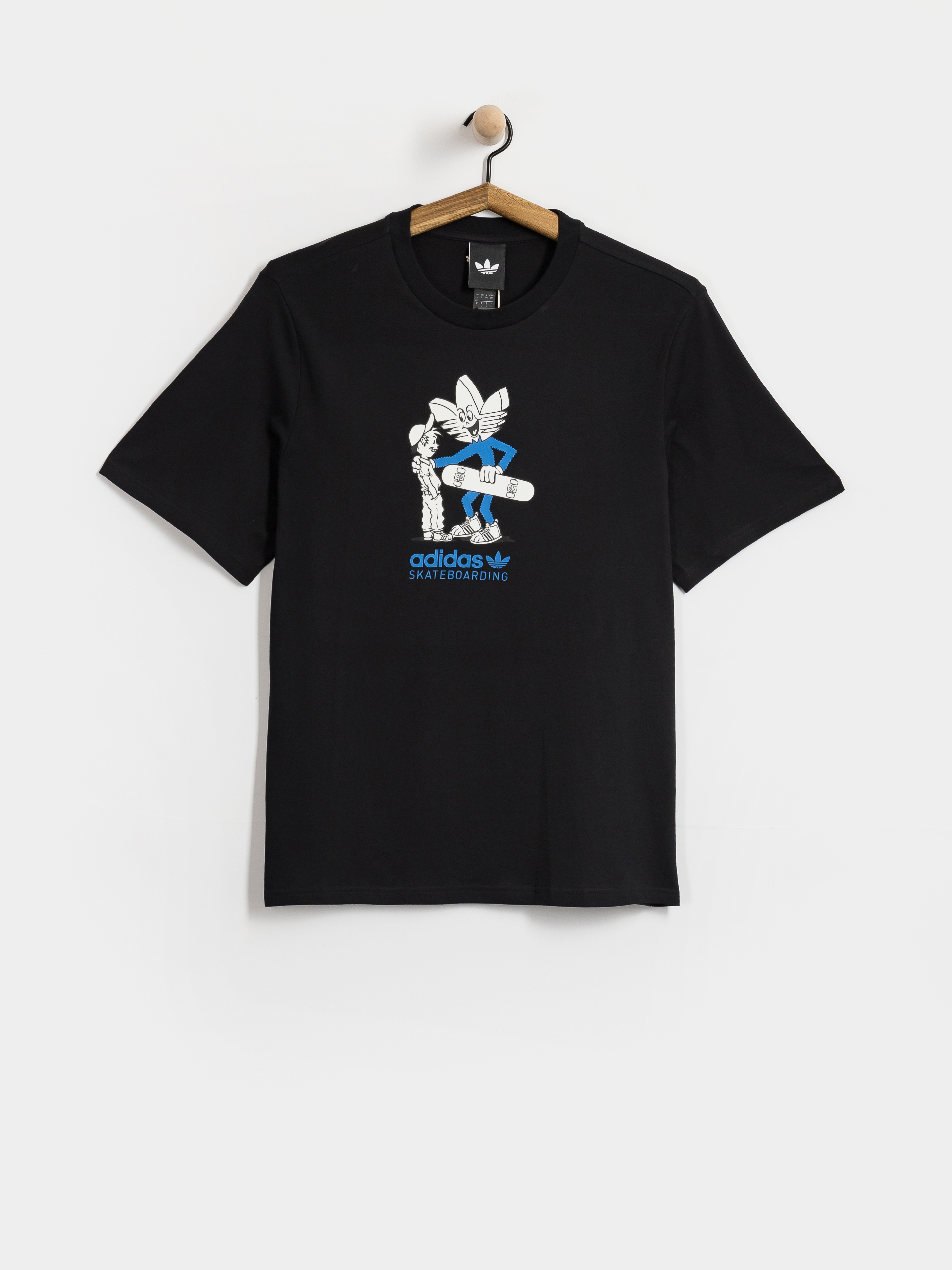 Футболка adidas Tos Curb - чорний (black/multco)