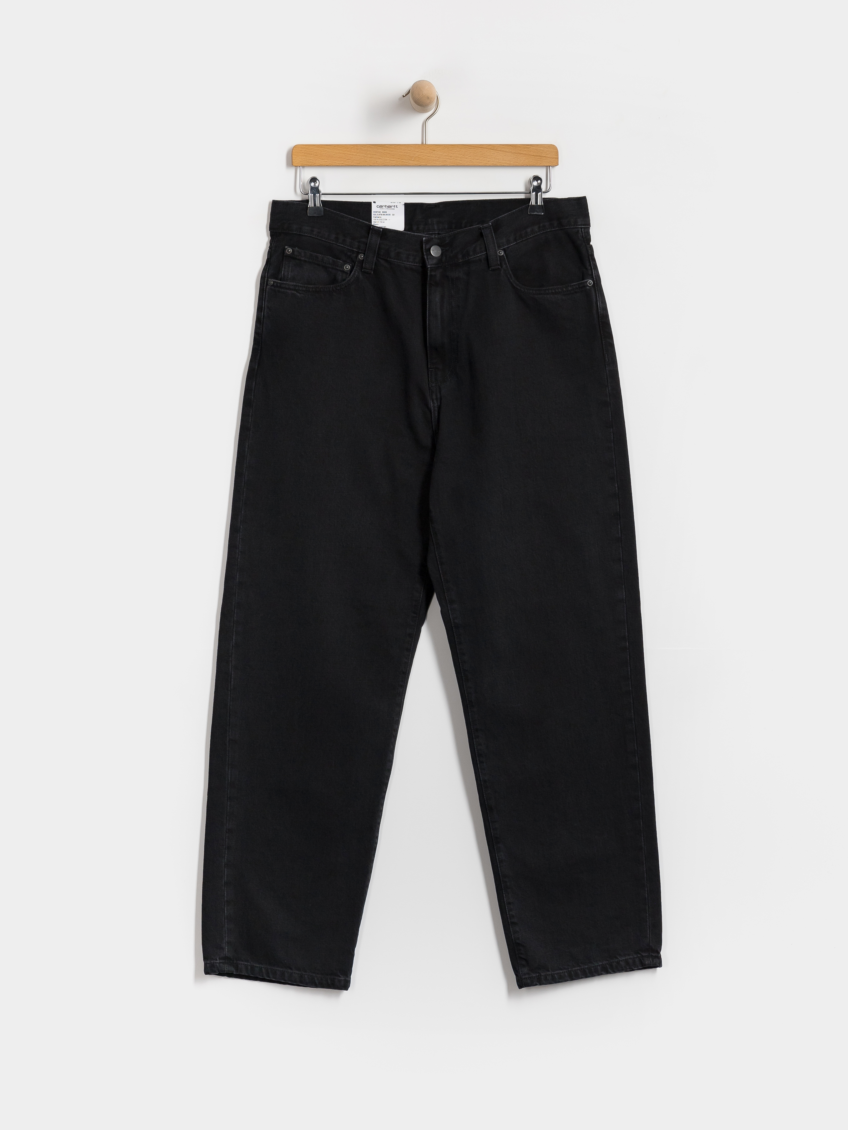 u0428u0442u0430u043du0438 Carhartt WIP Aaron (black/stone washed)