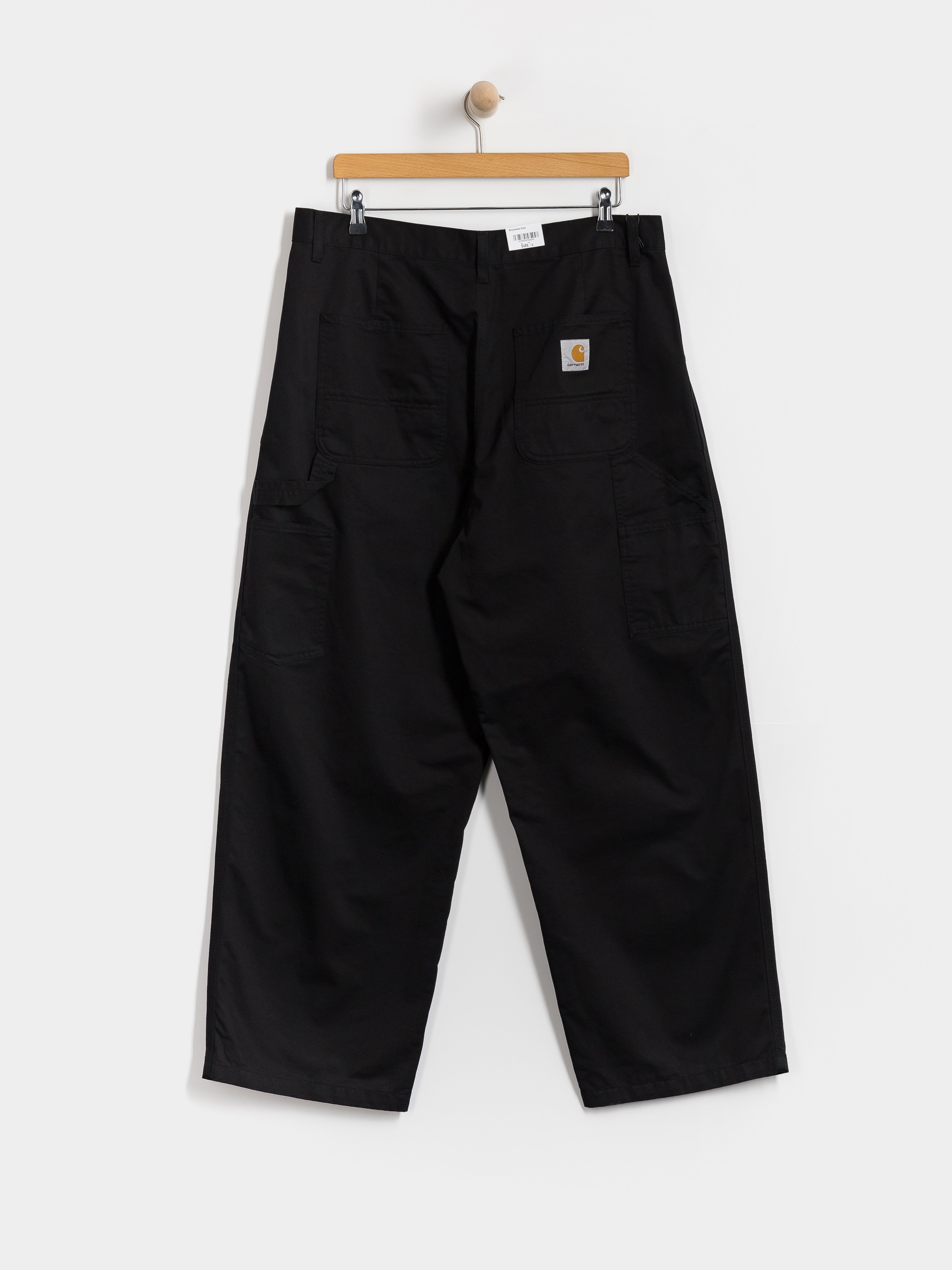 Штани Carhartt WIP Brockman (black/rinsed)