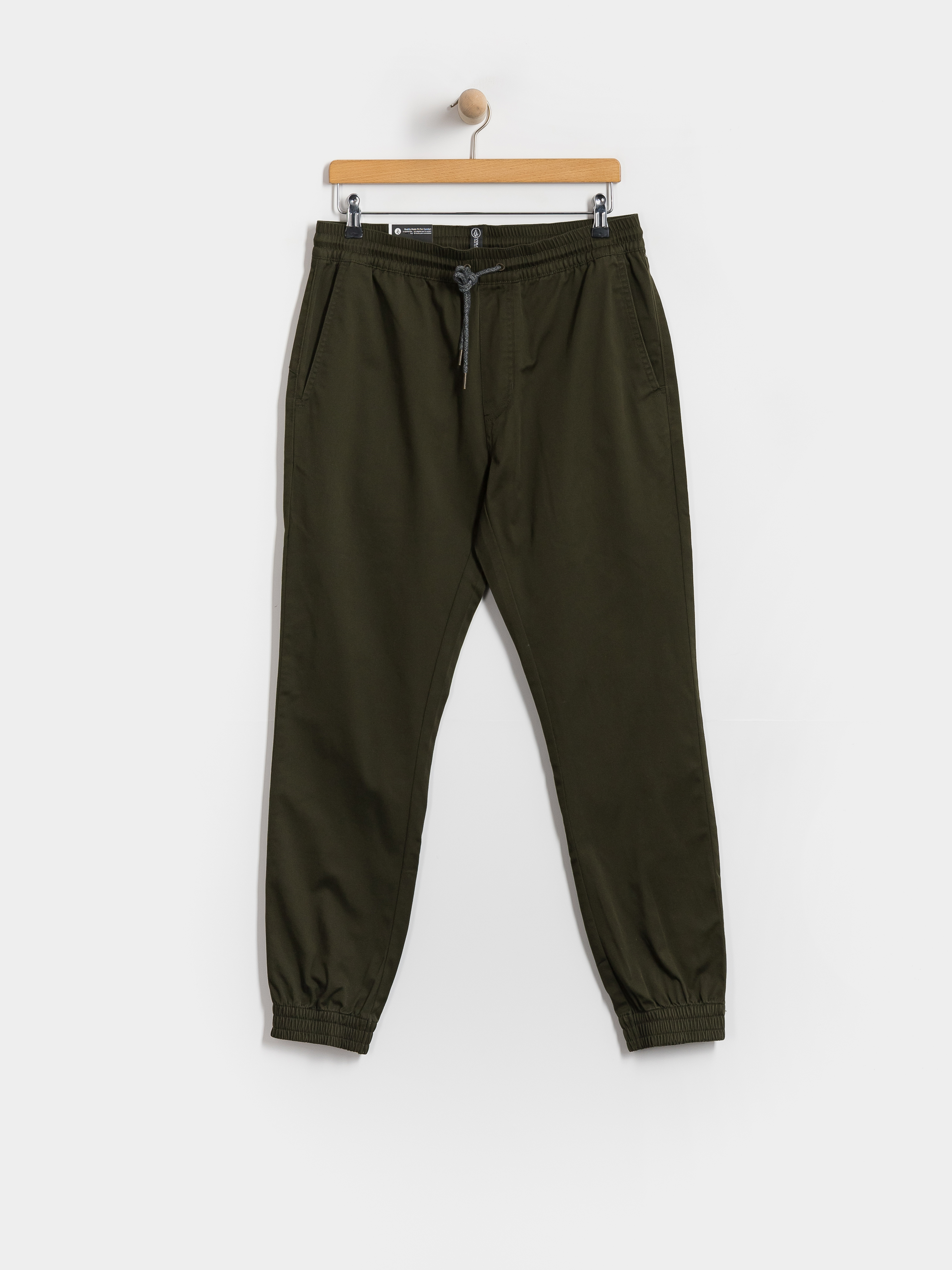 u0428u0442u0430u043du0438 Volcom Frickin Slim Jogger (dark green)