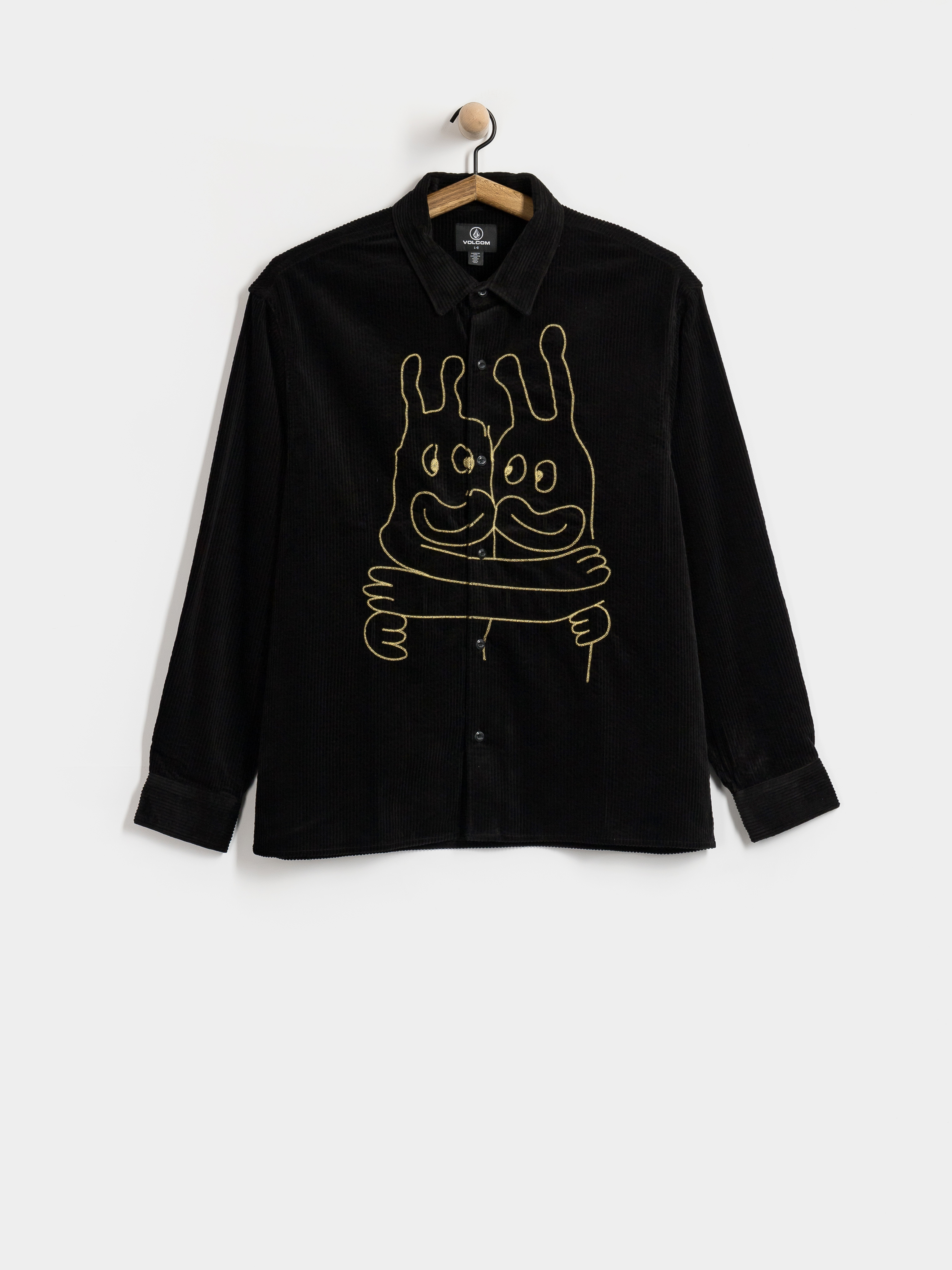 Лонгслів Volcom Fa Ozzy Cord (black)
