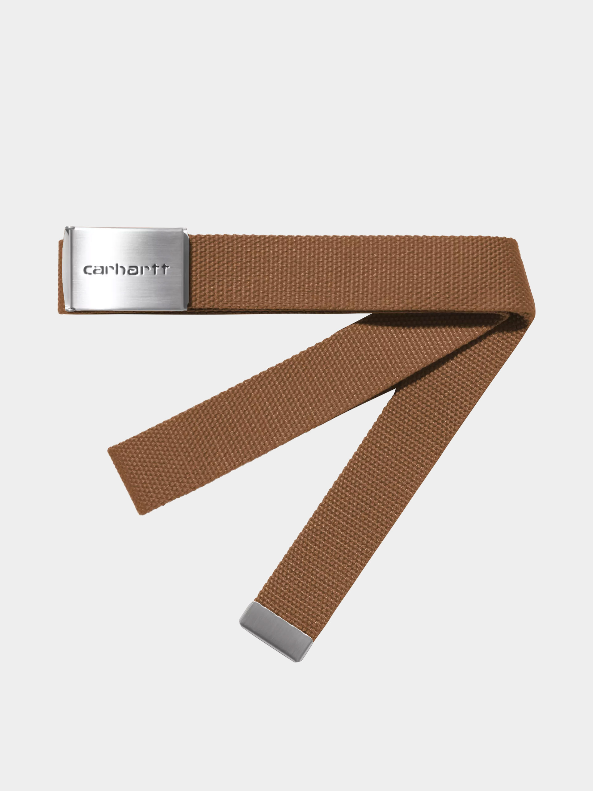 u0420u0435u043cu0456u043du044c Carhartt WIP Clip Chrome (wip h brown)