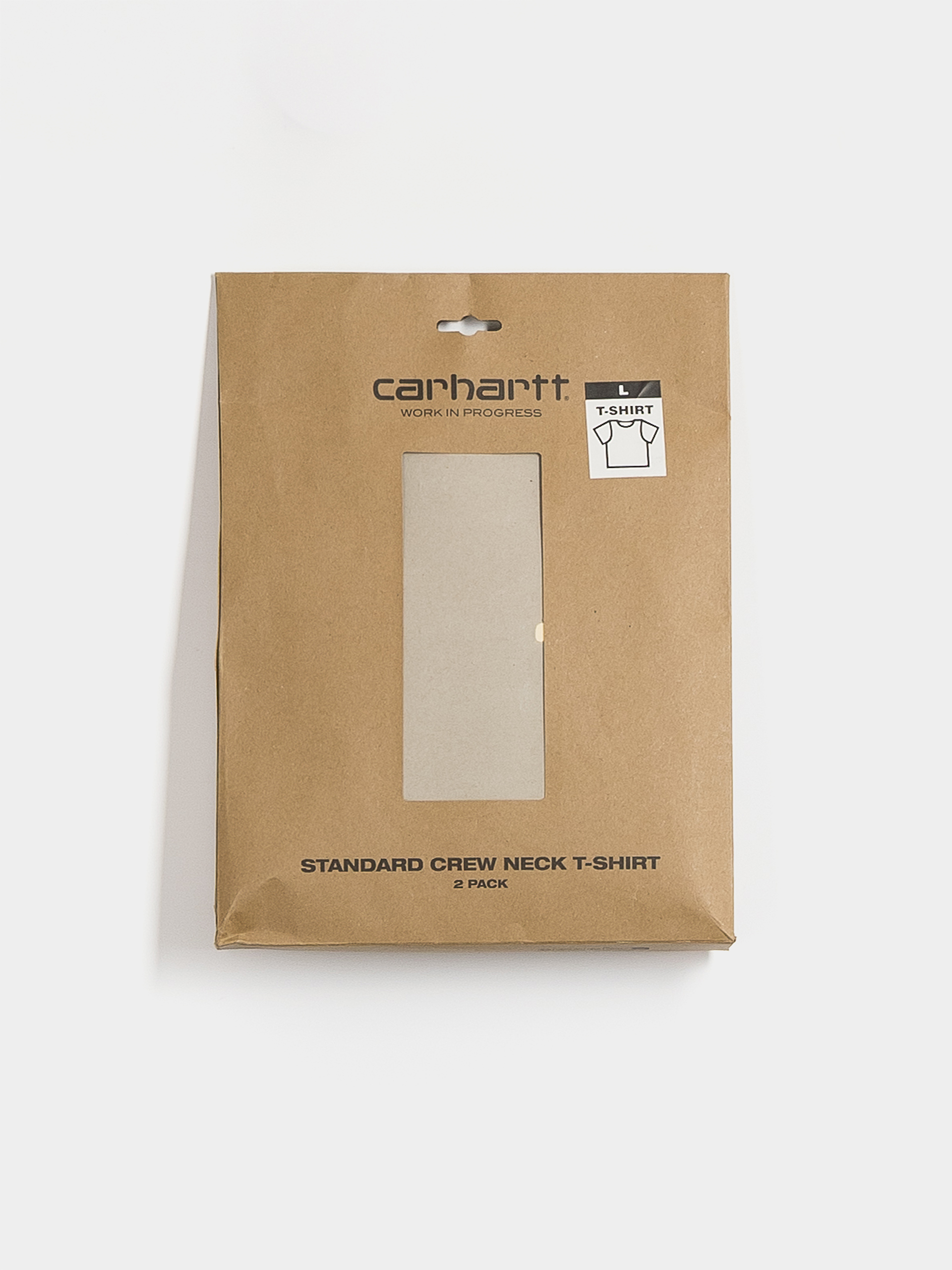 Футболка Carhartt WIP Standard 2 pack (grey heather/grey heather)