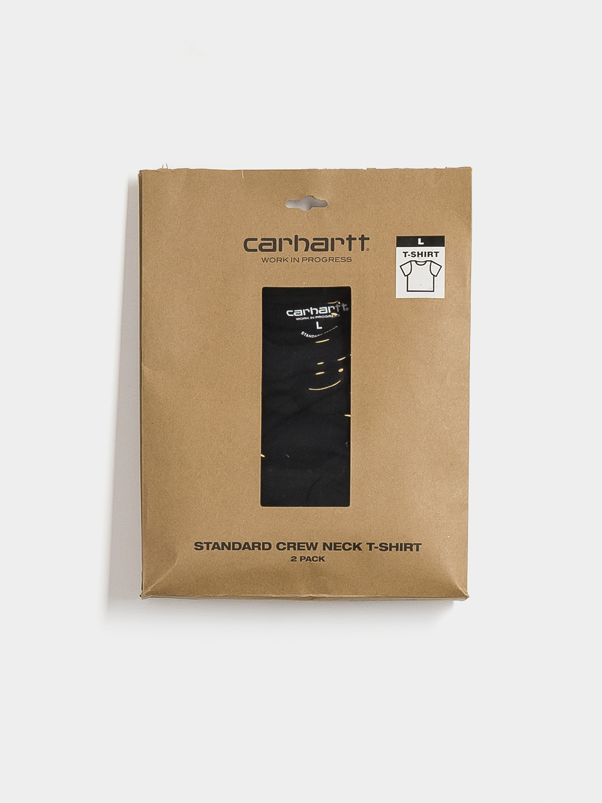 Футболка Carhartt WIP Standard 2 pack (black/black)