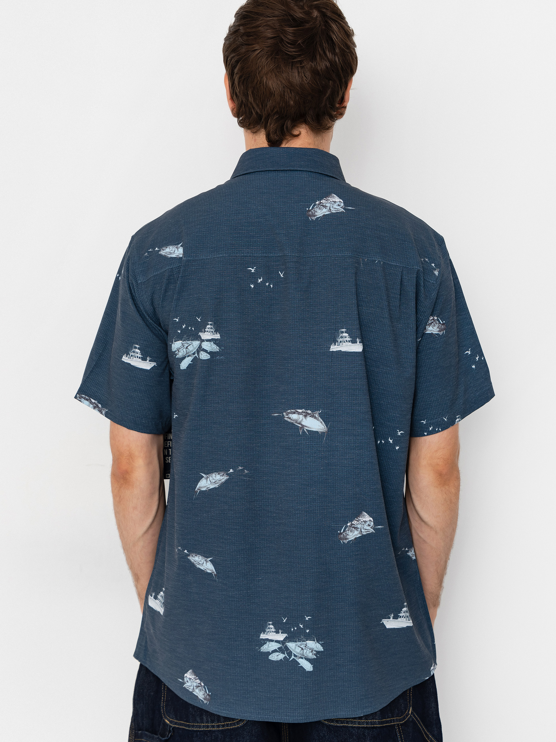 Сорочка Salty Crew Breezer Perf Button Up (midnight navy)