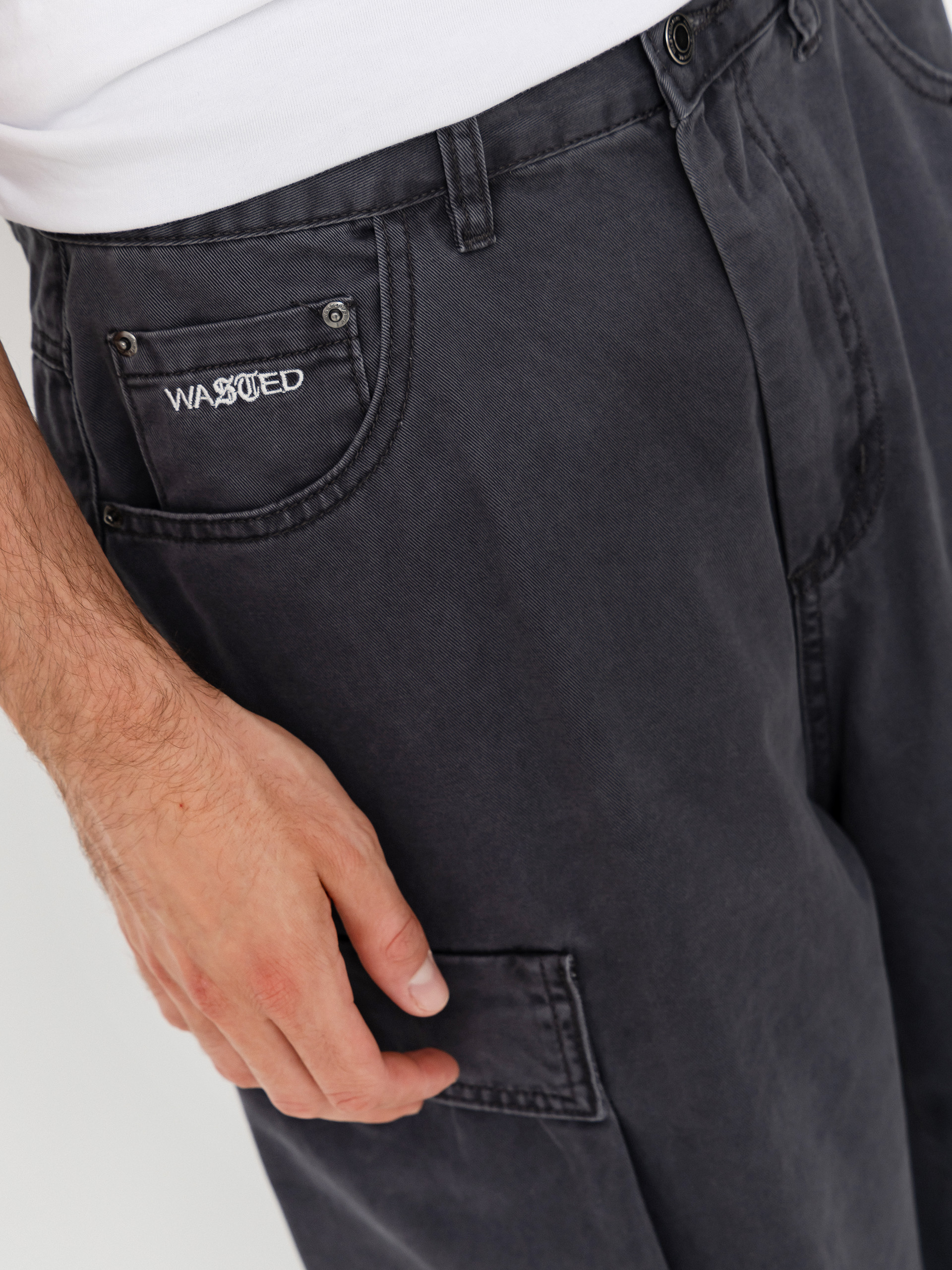 Шорти Wasted Paris Grant (faded black)